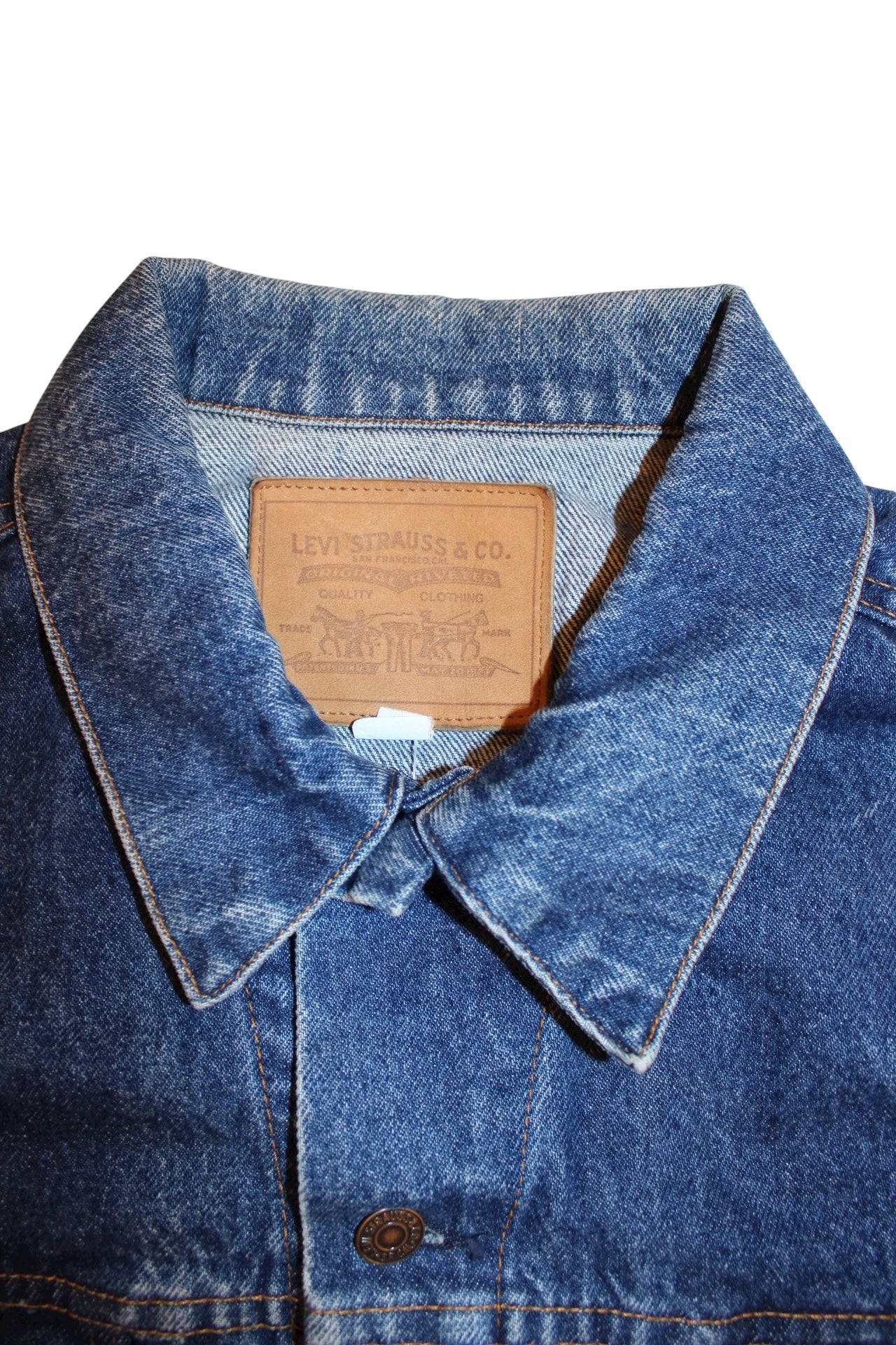 Levi Mens Denim Jacket (Size XL)