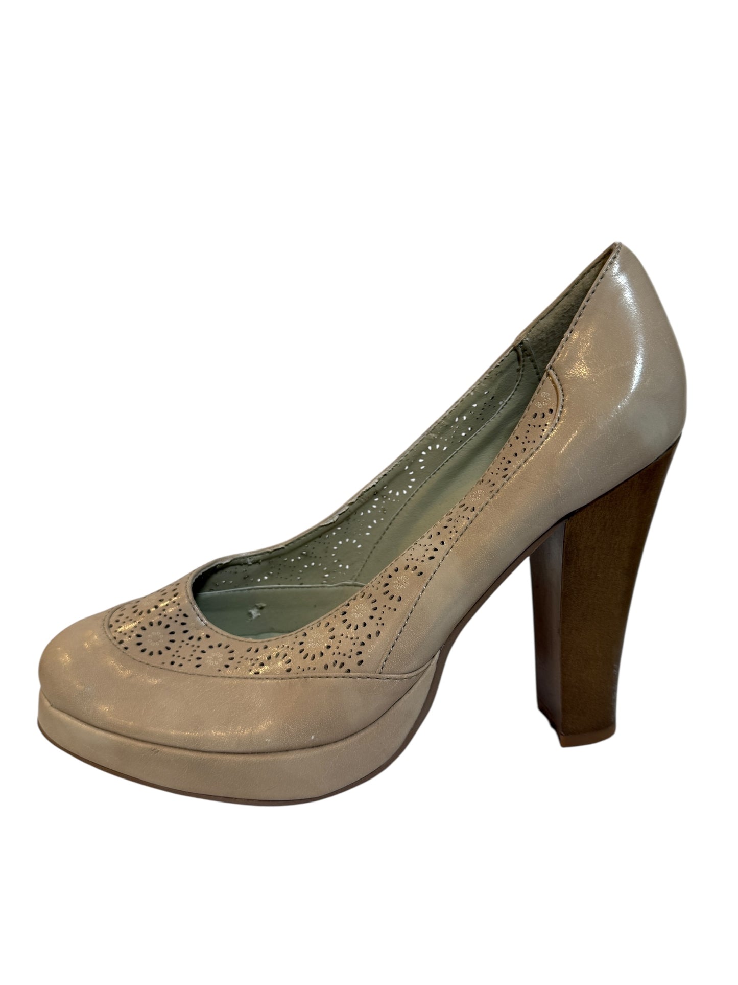 ASOS Cream High Heels (Size 7)