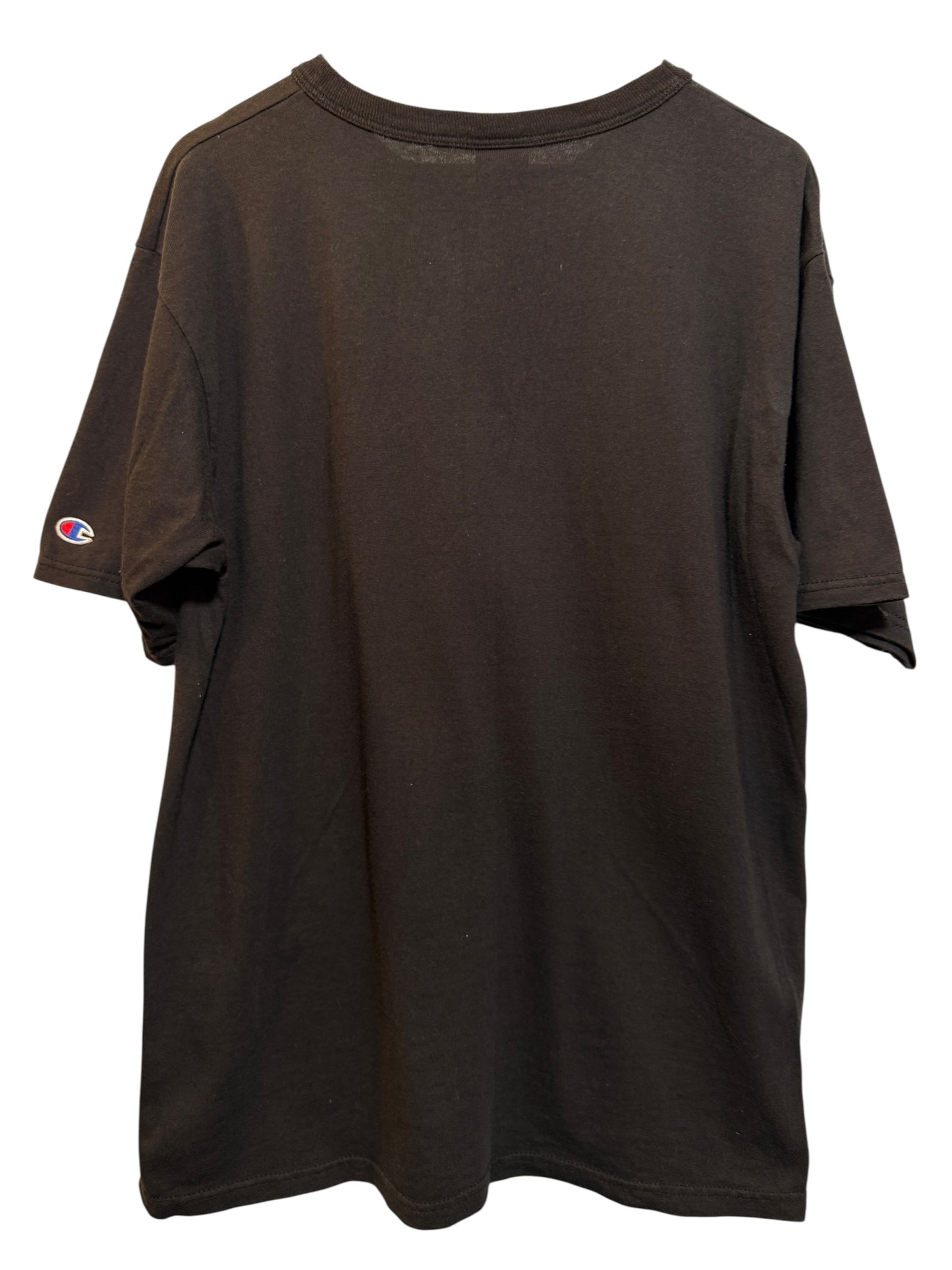 Champion Mens Black T Shirt (Size L)