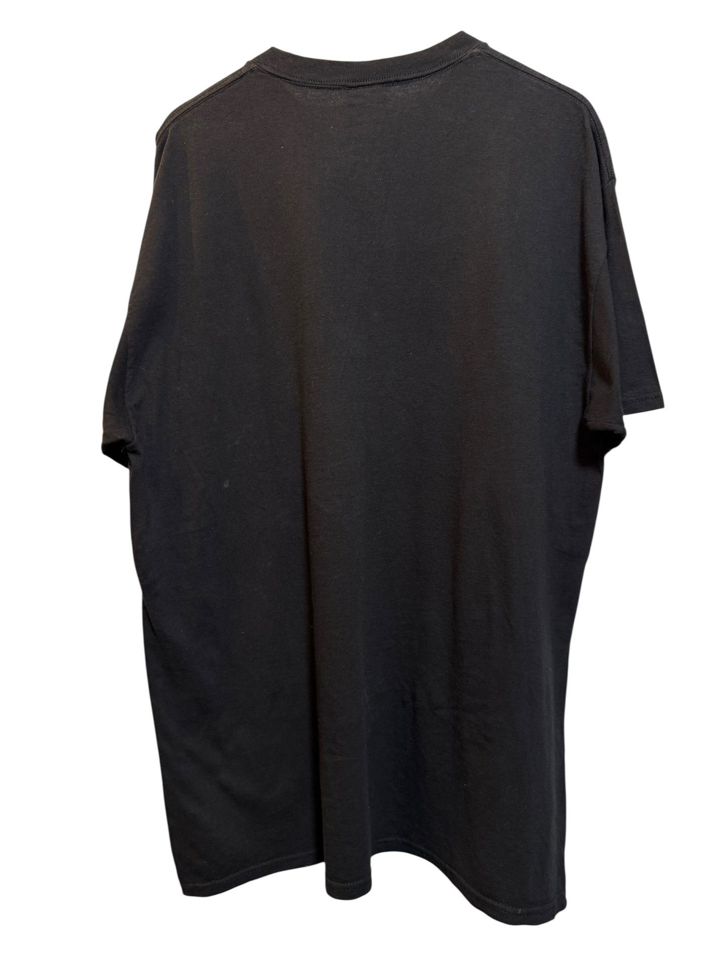 Race Rock Mens Black T Shirt (Size XXL)