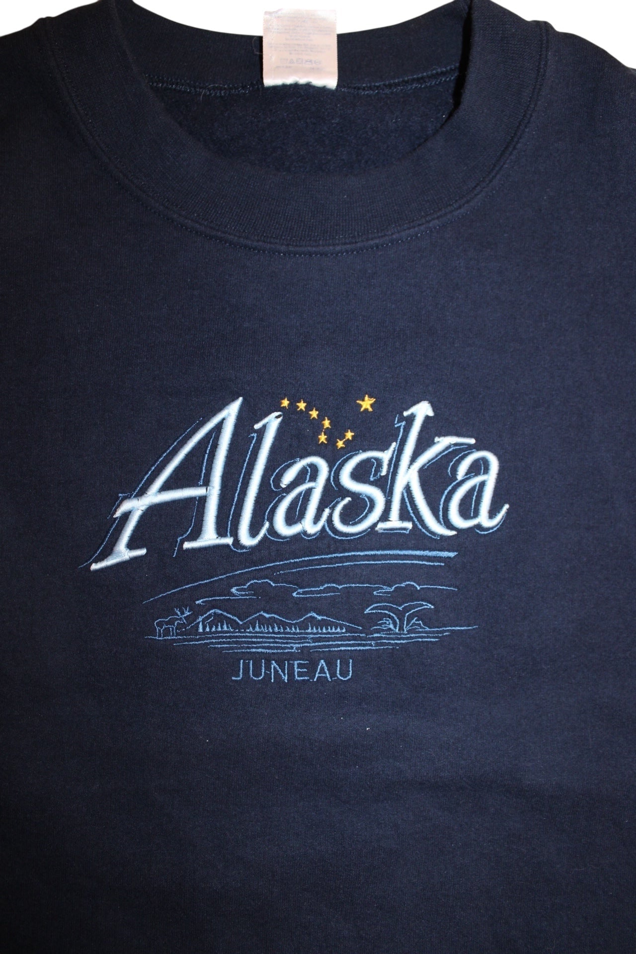 Alaska Mens Dark Blue Sweatshirt (Size L)