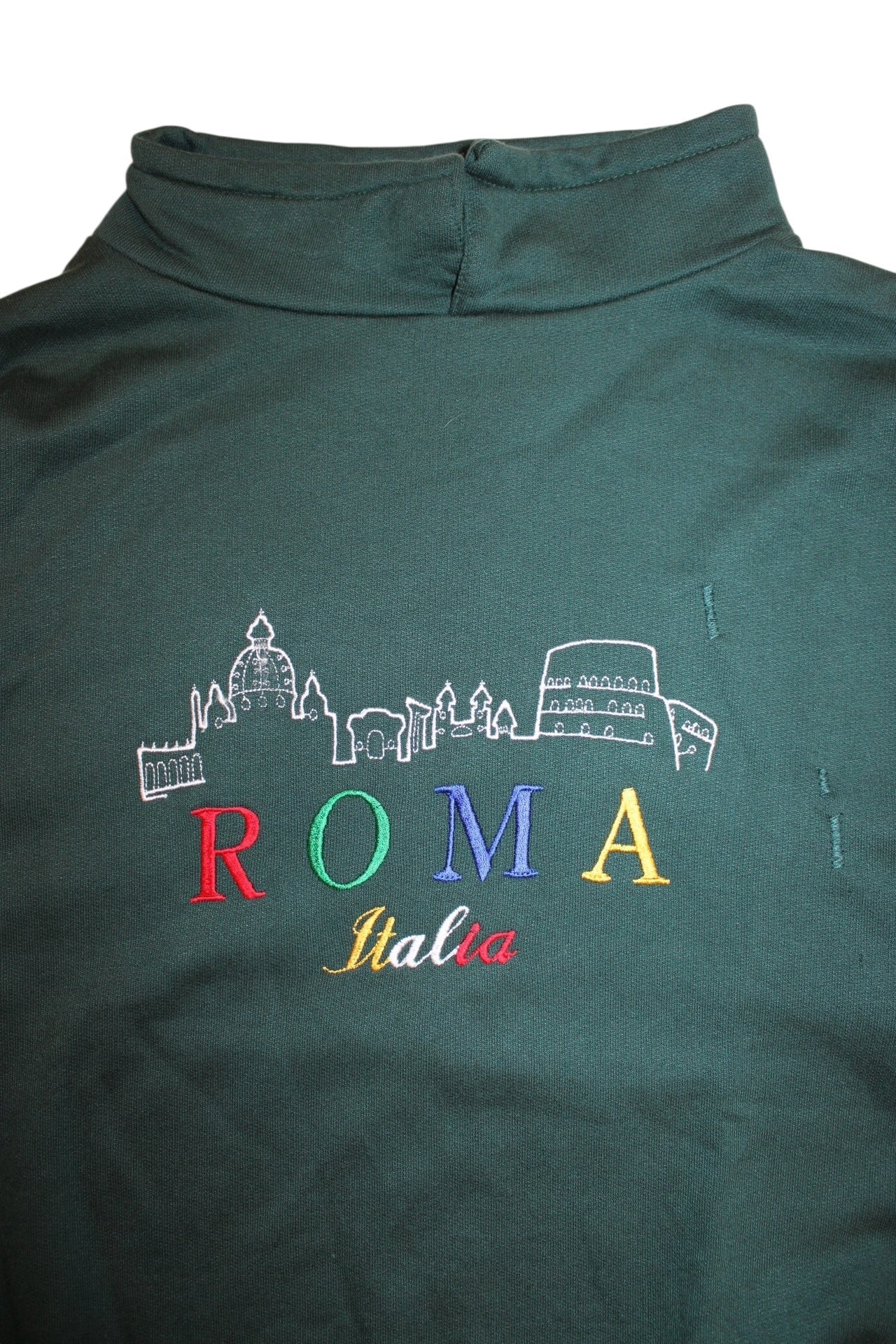 Roma Mens Green Sweatshirt (Size XL)