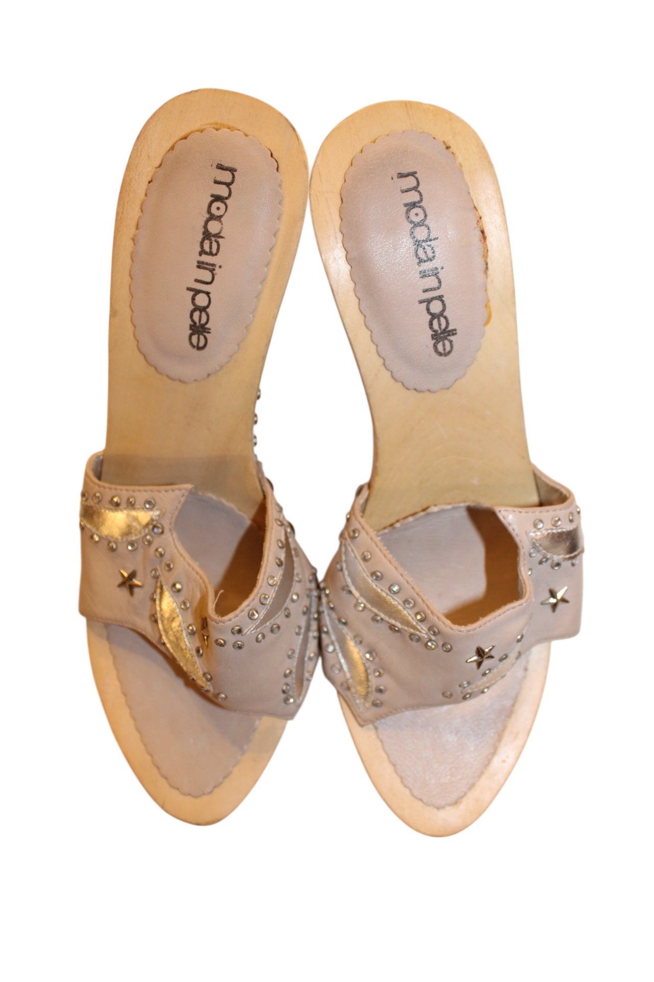 Moda In Pelle Wedge Shoes (Size 7)