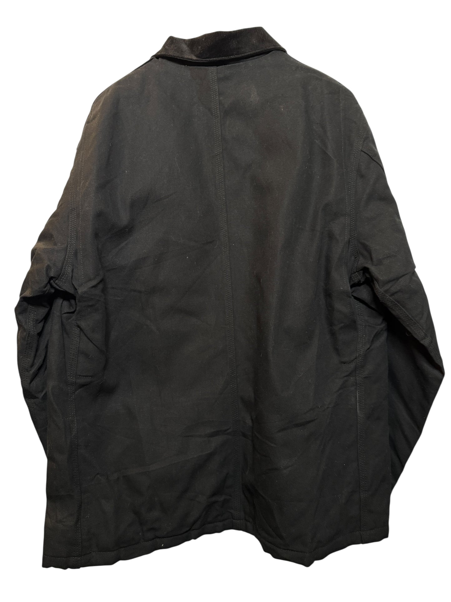 Carhartt Mens Black Workwear Jacket (Size L)
