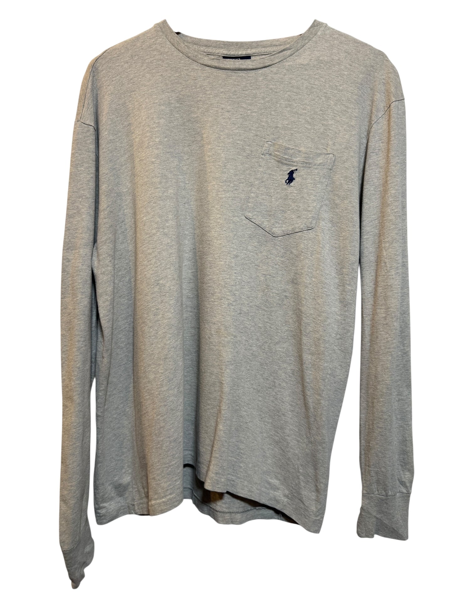 Polo Ralph Lauren mens Grey Longsleeve Top (Size S)