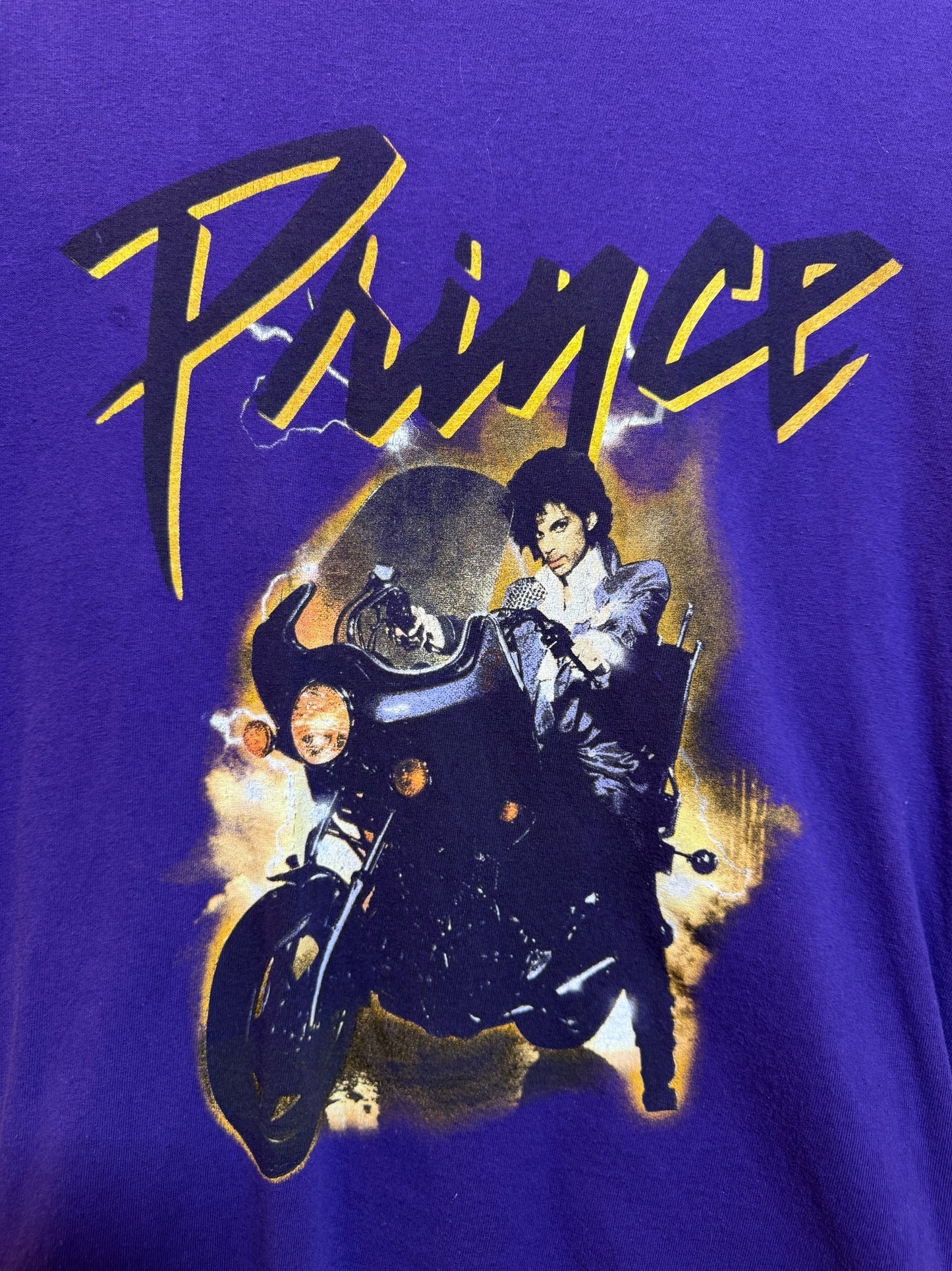 Prince Mens Purple T Shirt (Size M)