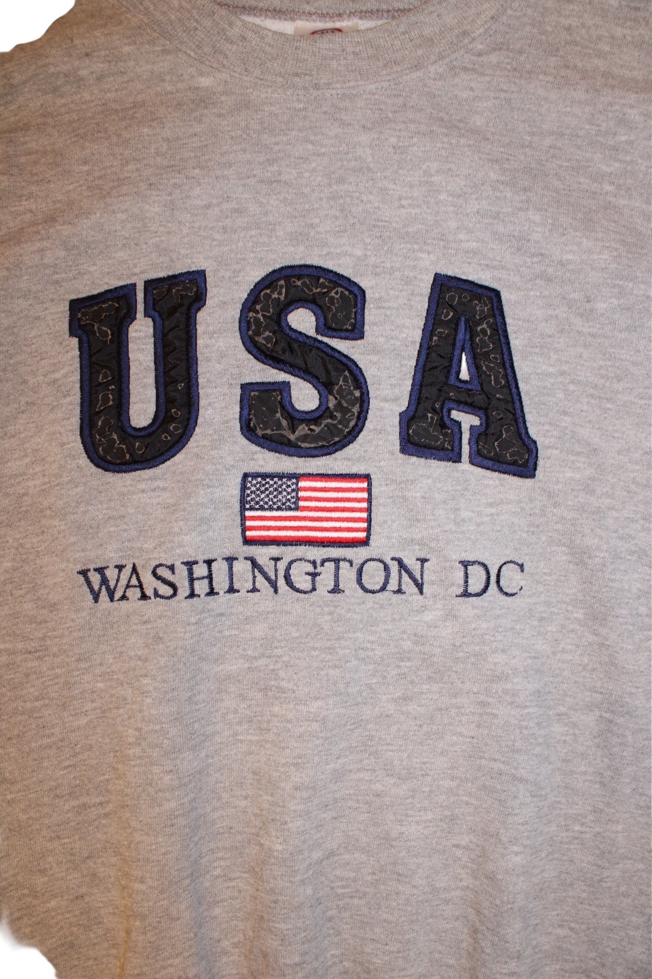 USA Washington Mens Grey Sweatshirt (Size L)