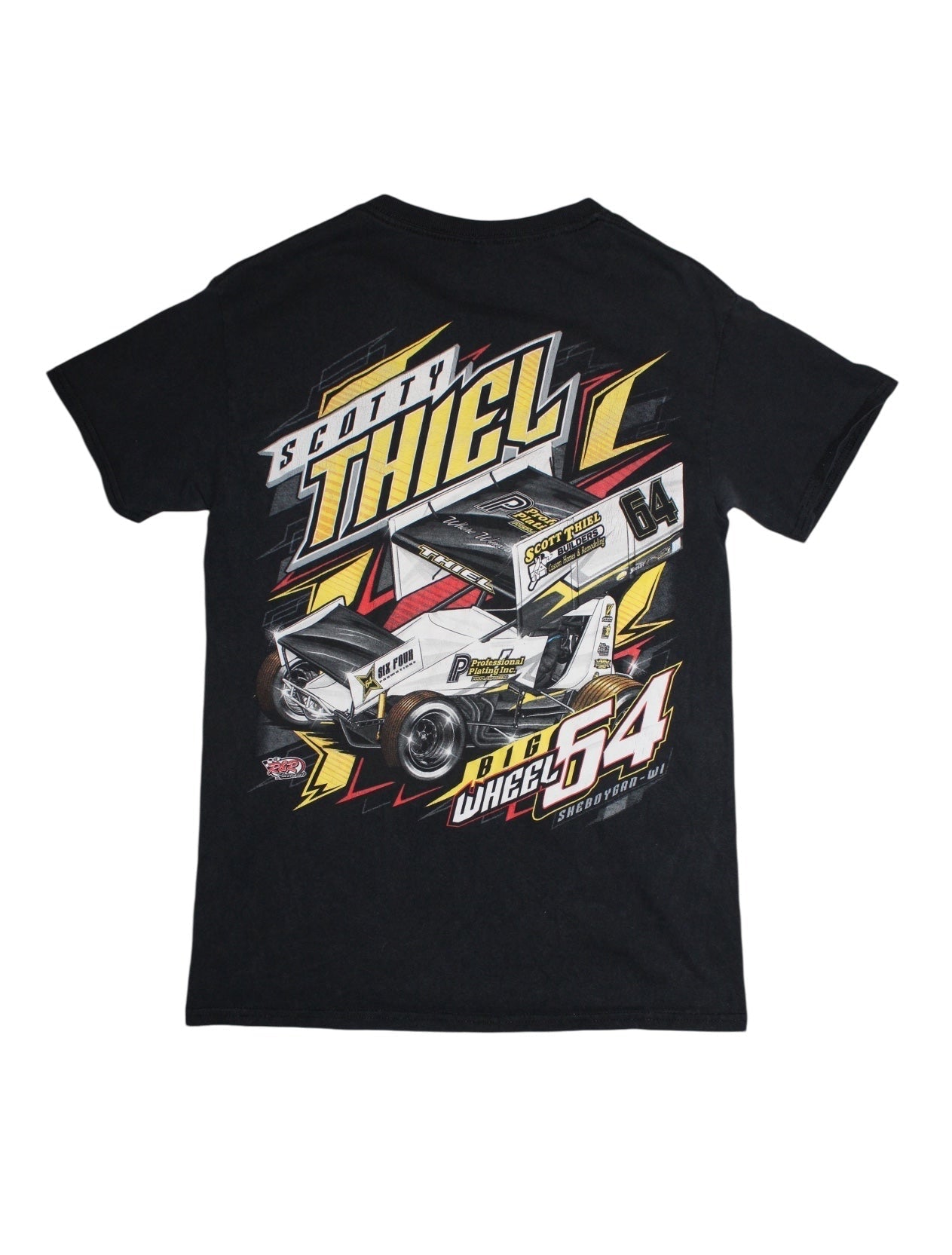 Scotty Thiel Mens Black T Shirt (Size S)
