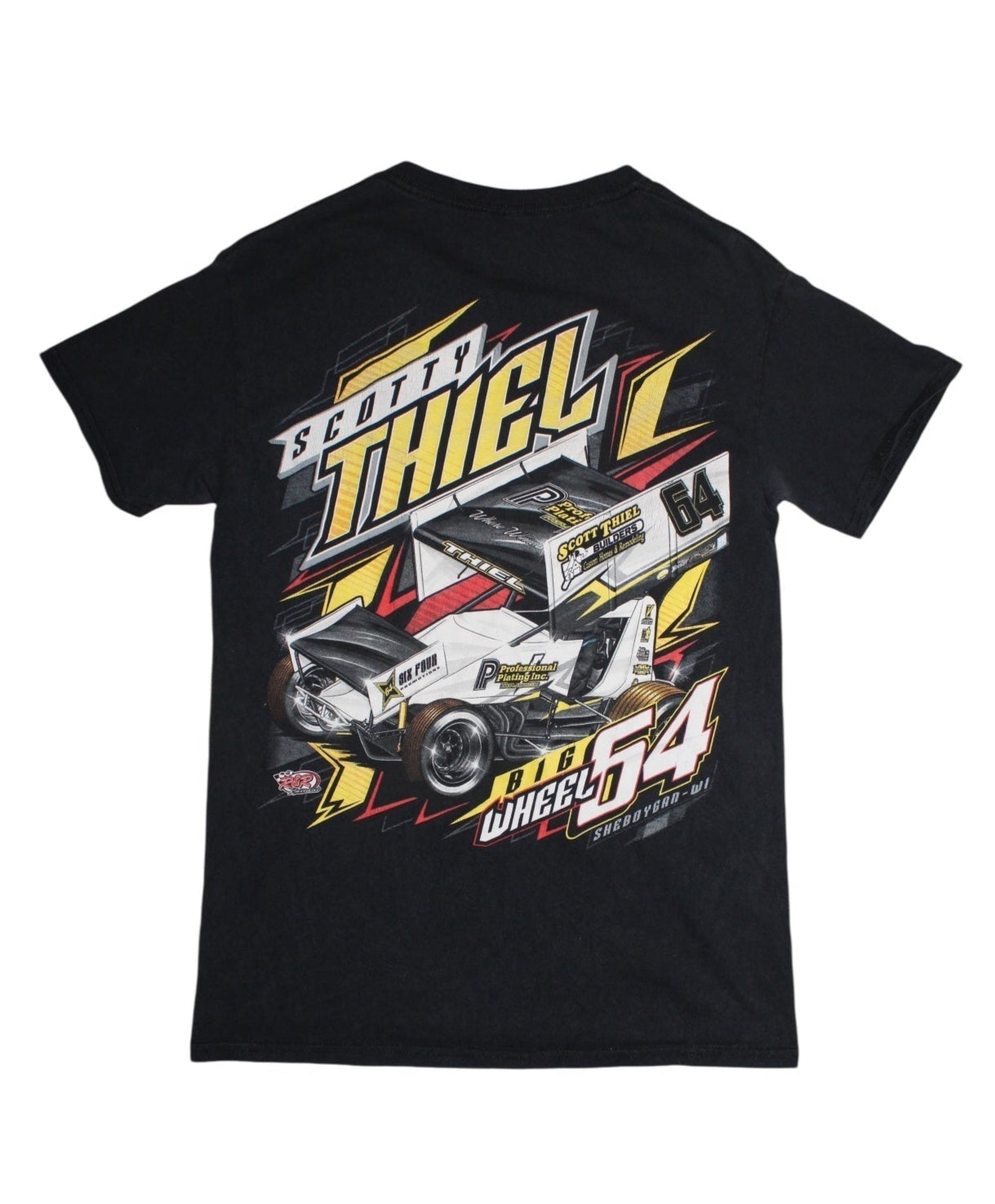 Scotty Thiel Mens Black T Shirt (Size S)