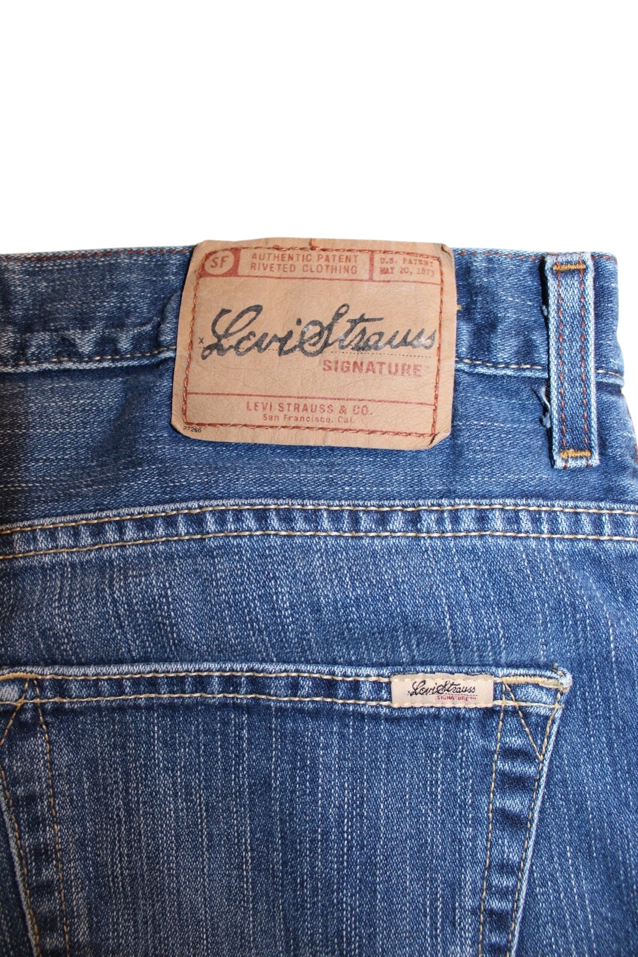 Levi Straight Leg Jeans (35x34)