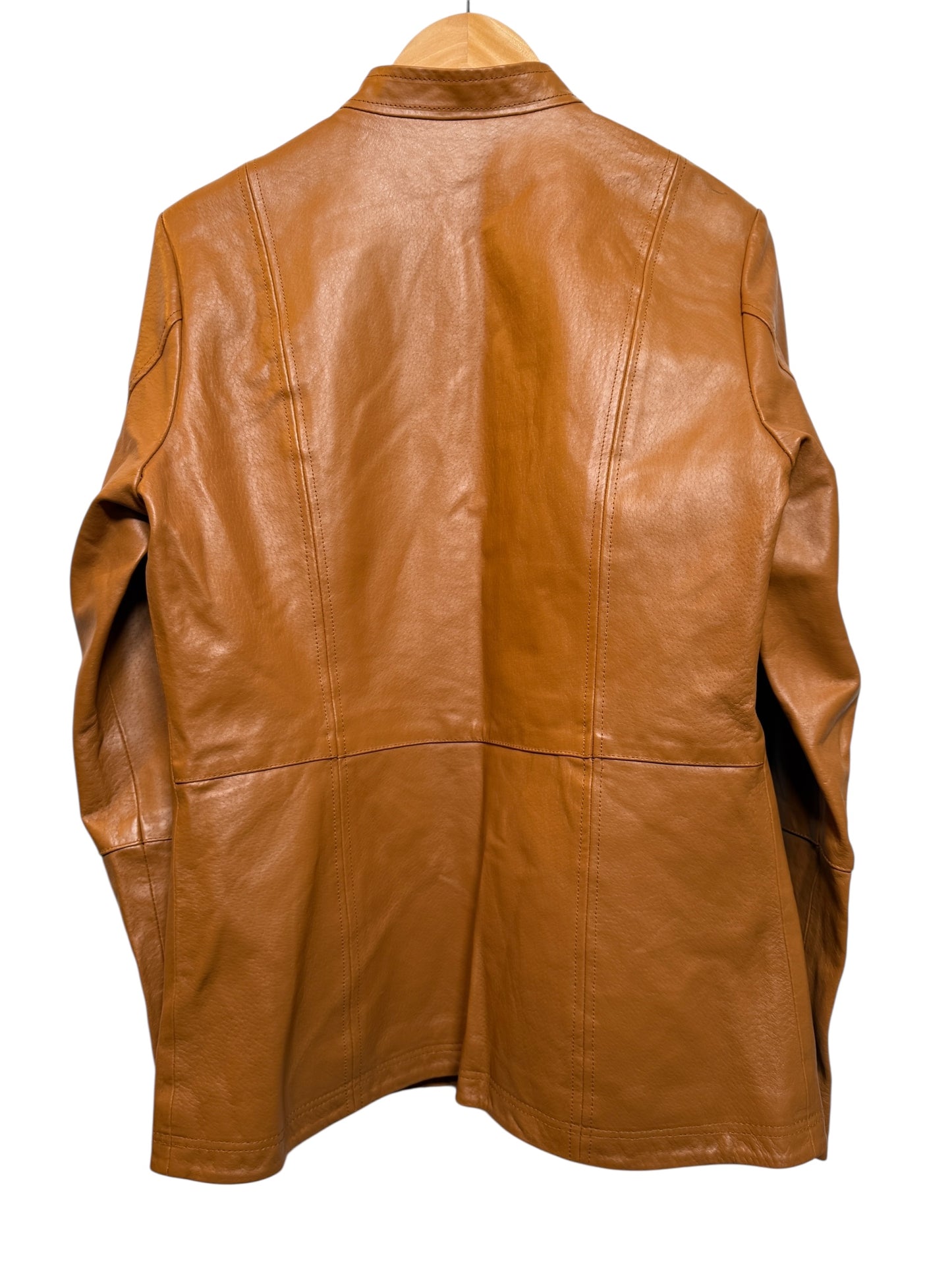 Chadwicks of Boston Women's Brown Leather Jacket (Size L)
