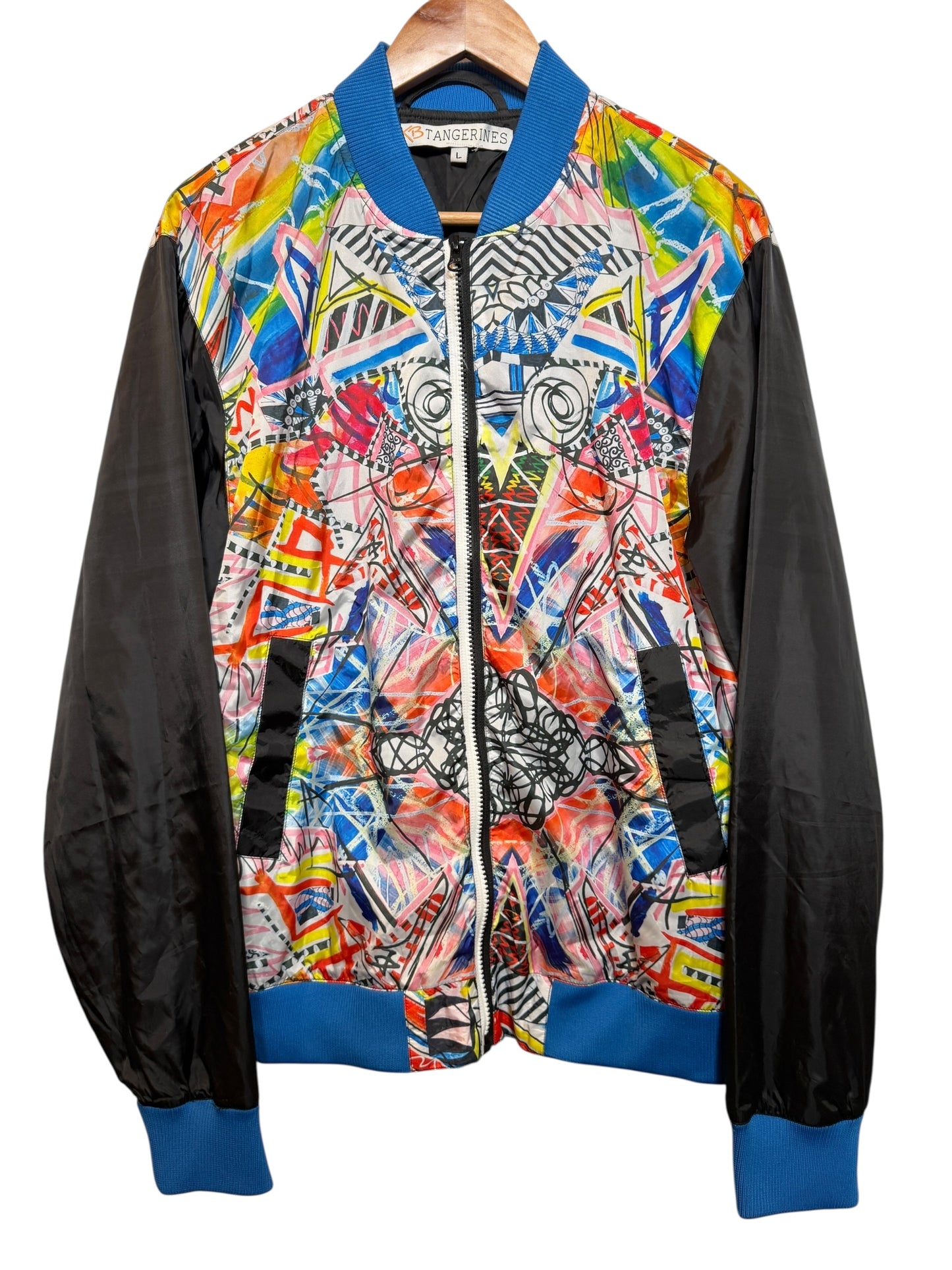 KB Tangerines Mens Patterned Jacket (Size L)