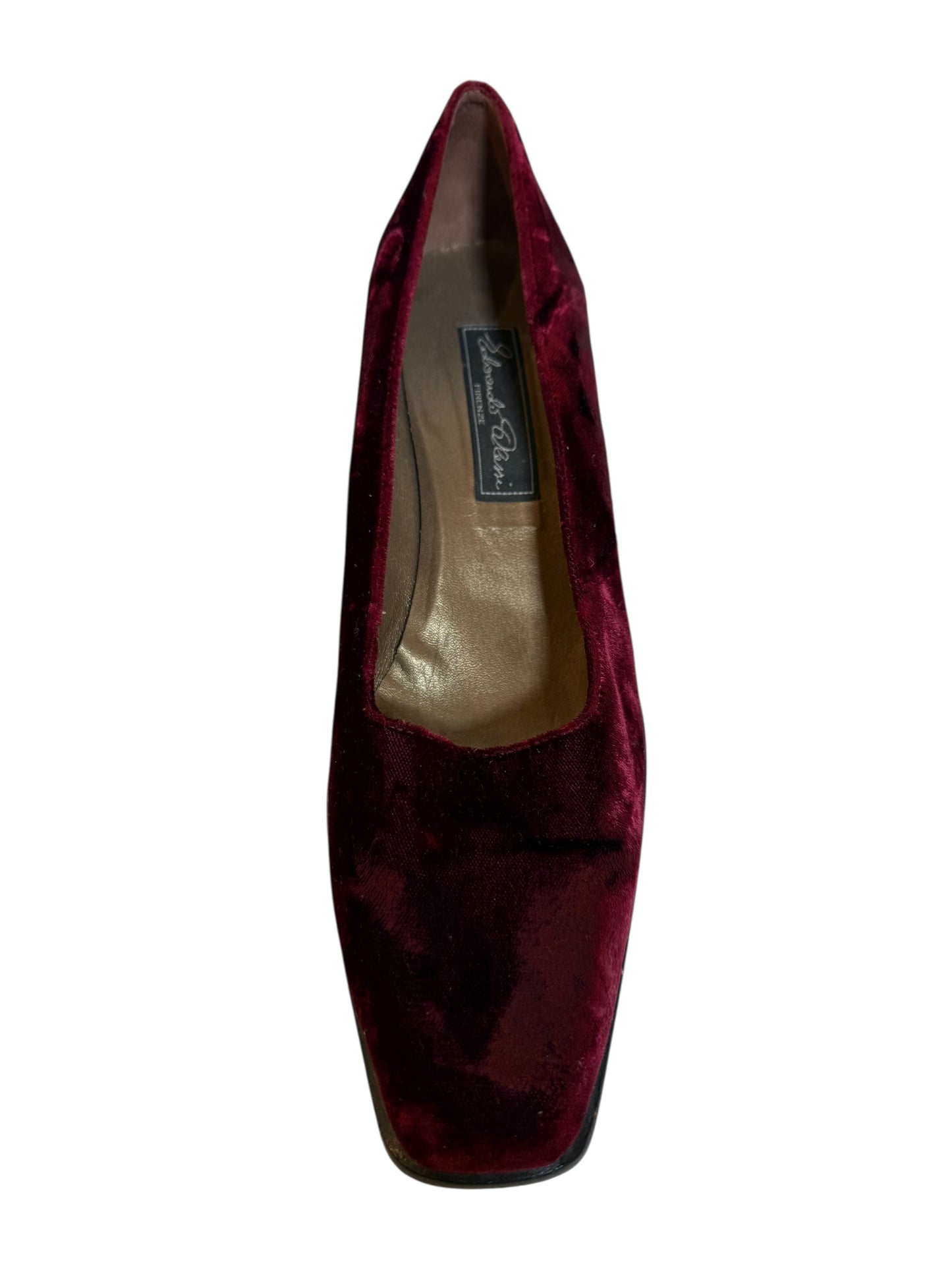 Red Velvet Heels (Size 7)