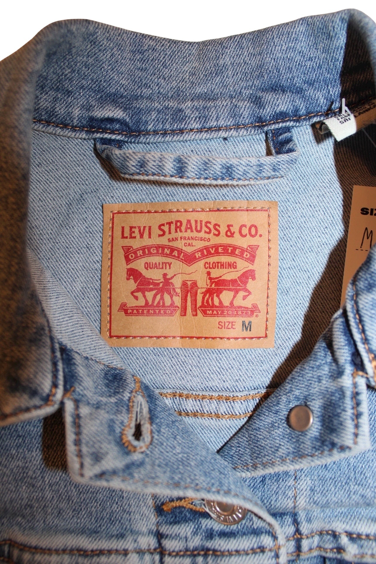 Levi Women's Denim Jacket (Size M)