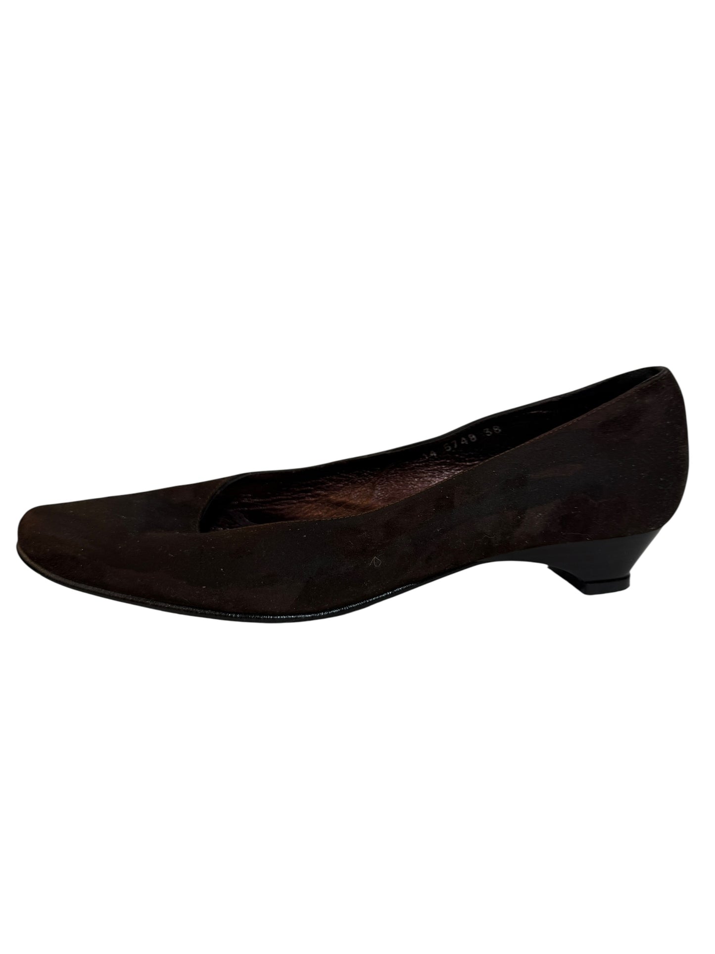 Nacho Rivera Brown Suede Pumps (Size 5)