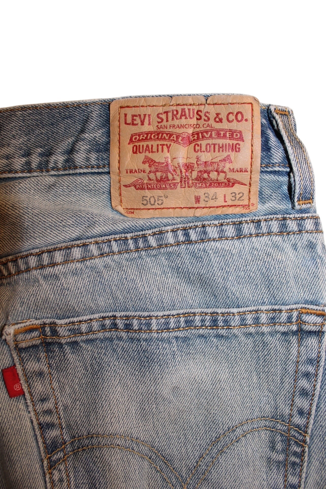 Levi 505 Jeans (36x33)