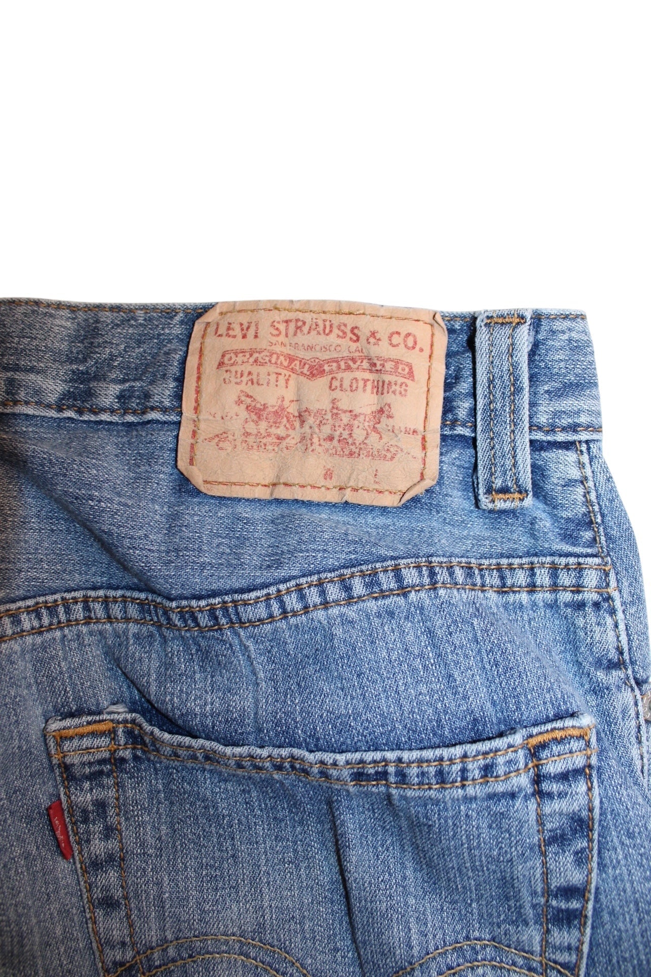 Levi Relaxed Straight Fit Jeans (32x29)