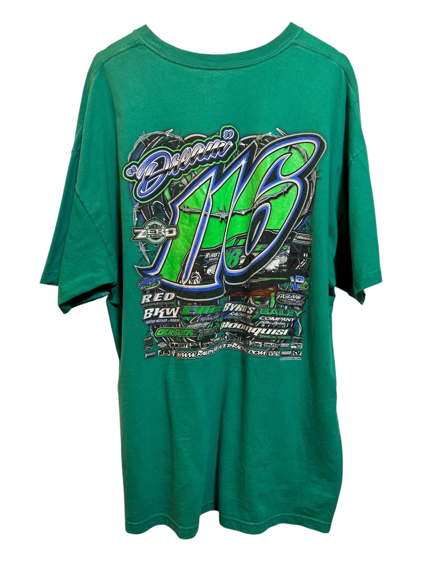 Randy Weaver Mens Green T Shirt (Size XXL)