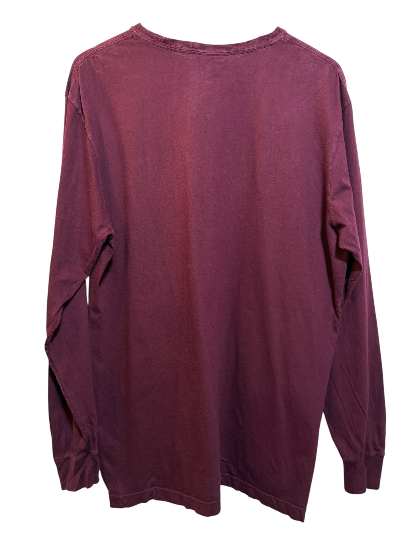 Polo Ralph Lauren Mens Red Longsleeve Top (Size L)
