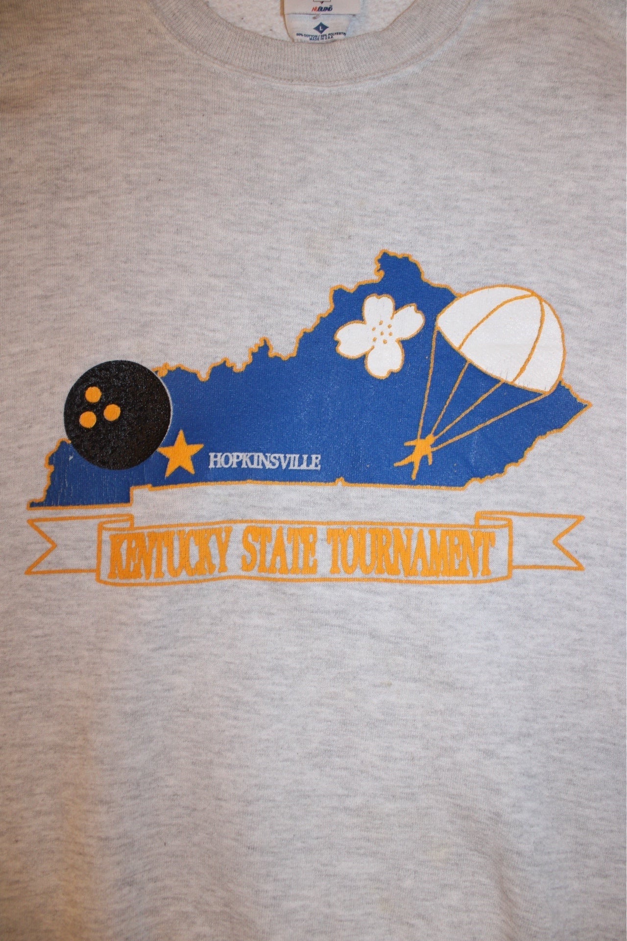 Kentucky State Mens Grey Sweatshirt (Size L)