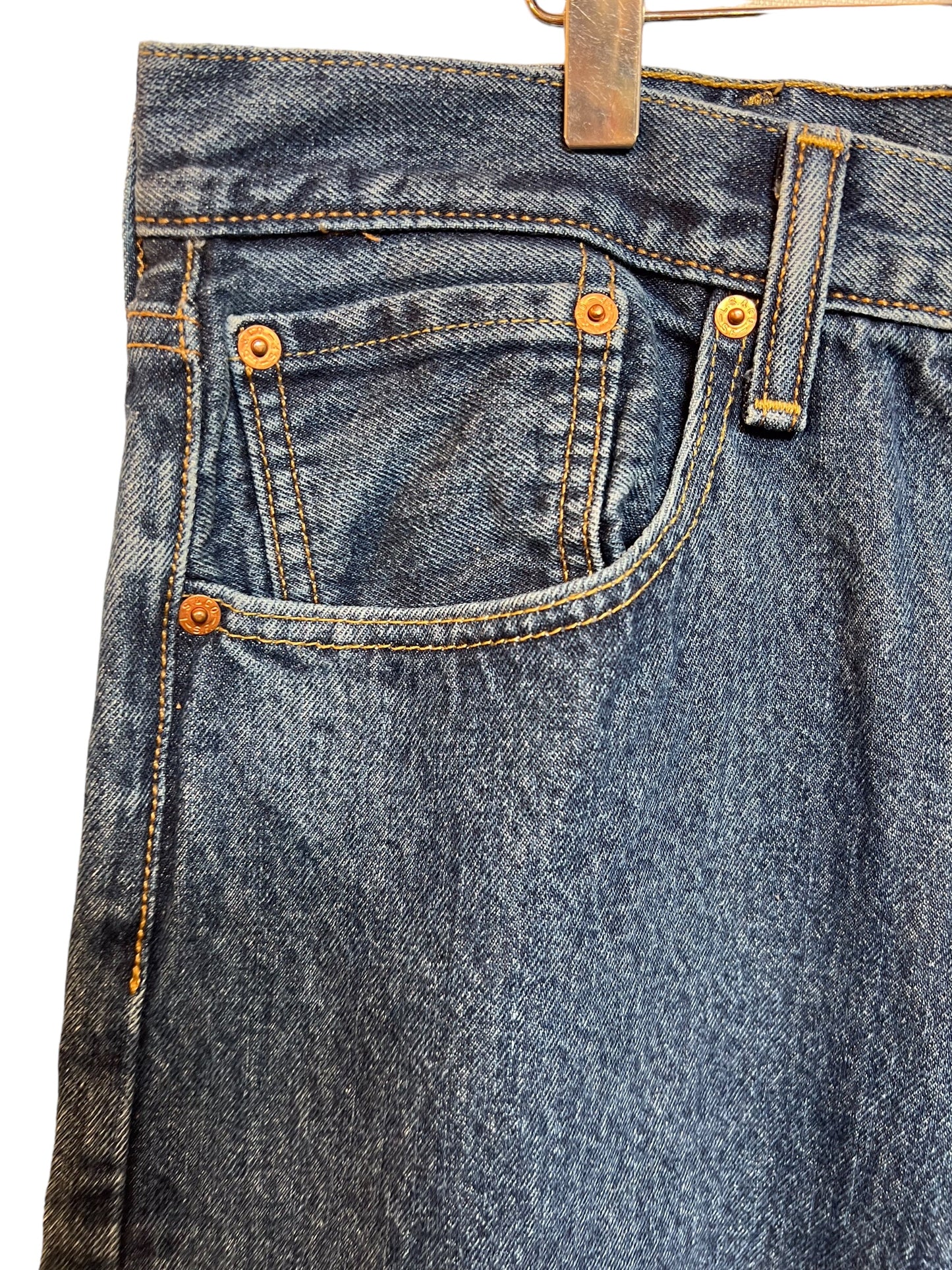 Levi's 501 Blue Jeans (38x32)
