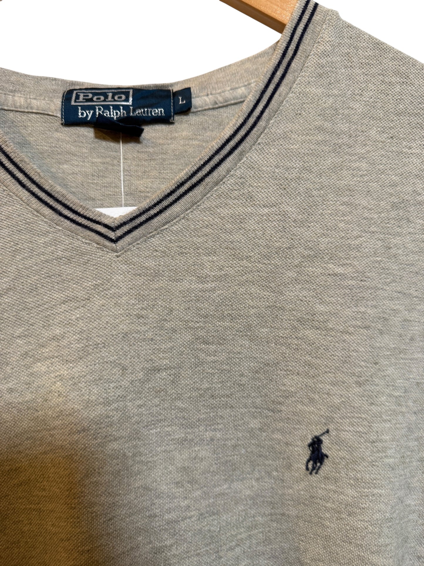 Polo Ralph Lauren Mens Grey T Shirt (Size L)