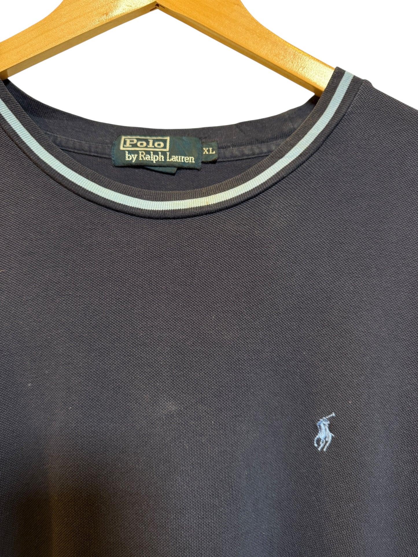 Polo Ralph Lauren Mens Navy T Shirt (Size XL)