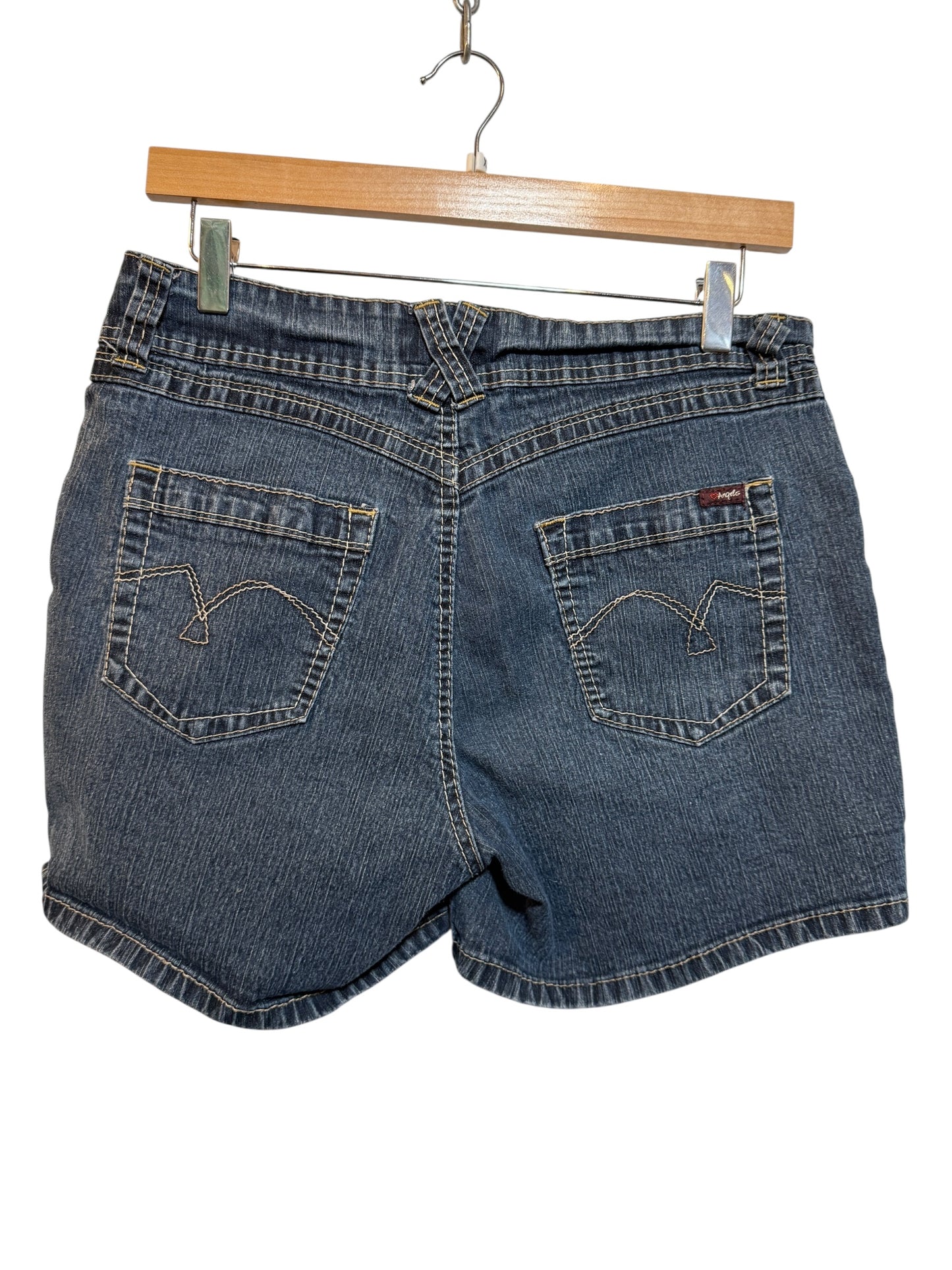 Angels Women's Blue Denim Shorts (W36)