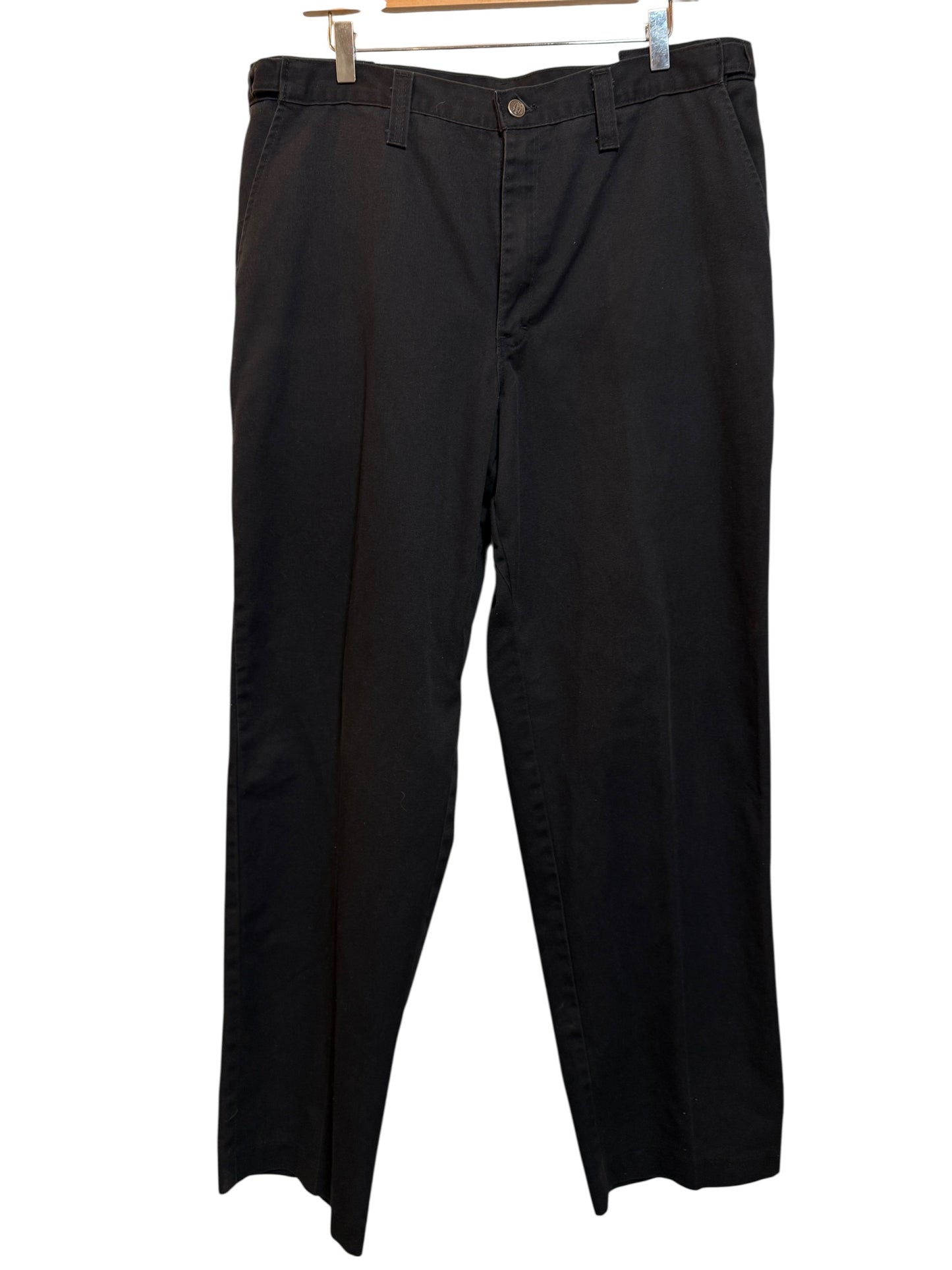 Dickies Mens Black Trousers (36x32)
