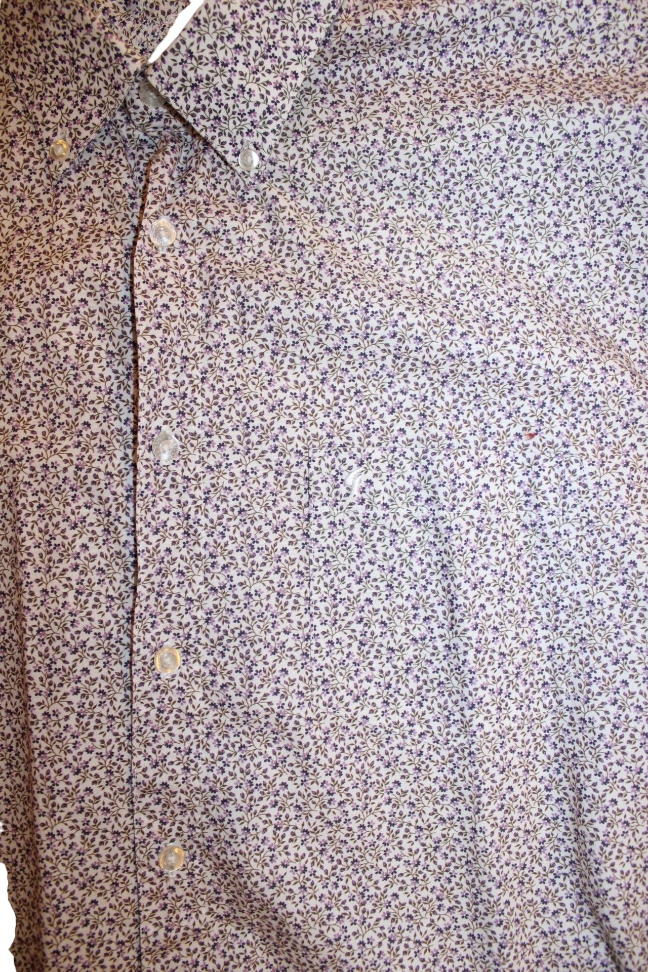 Gabicci Mens Floral Shirt (Size XL)