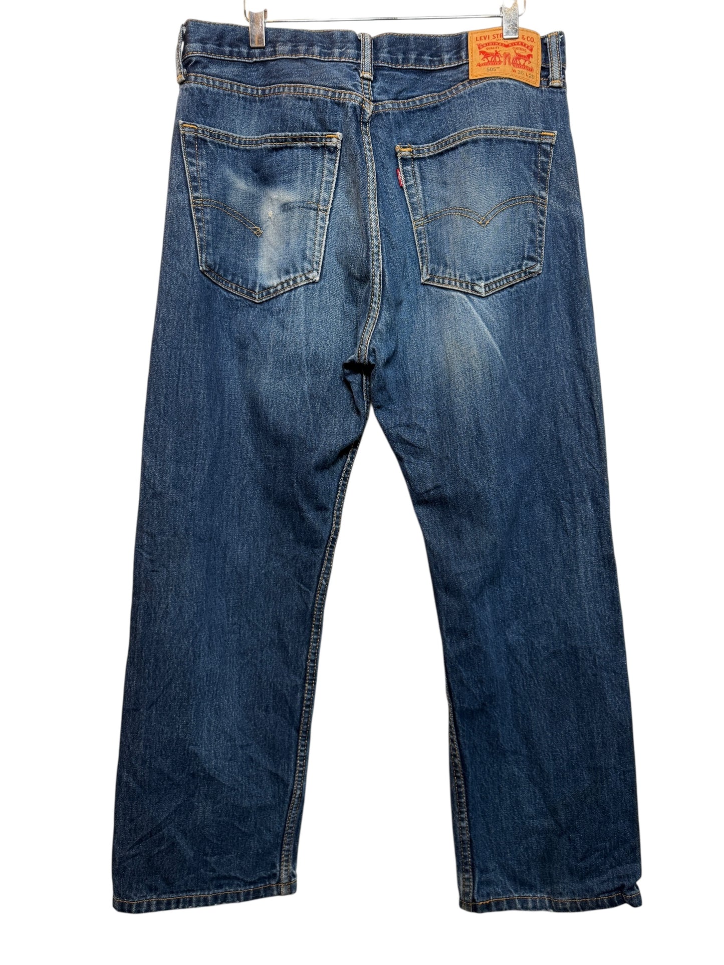 Levi 505 Blue Jeans (36x29)