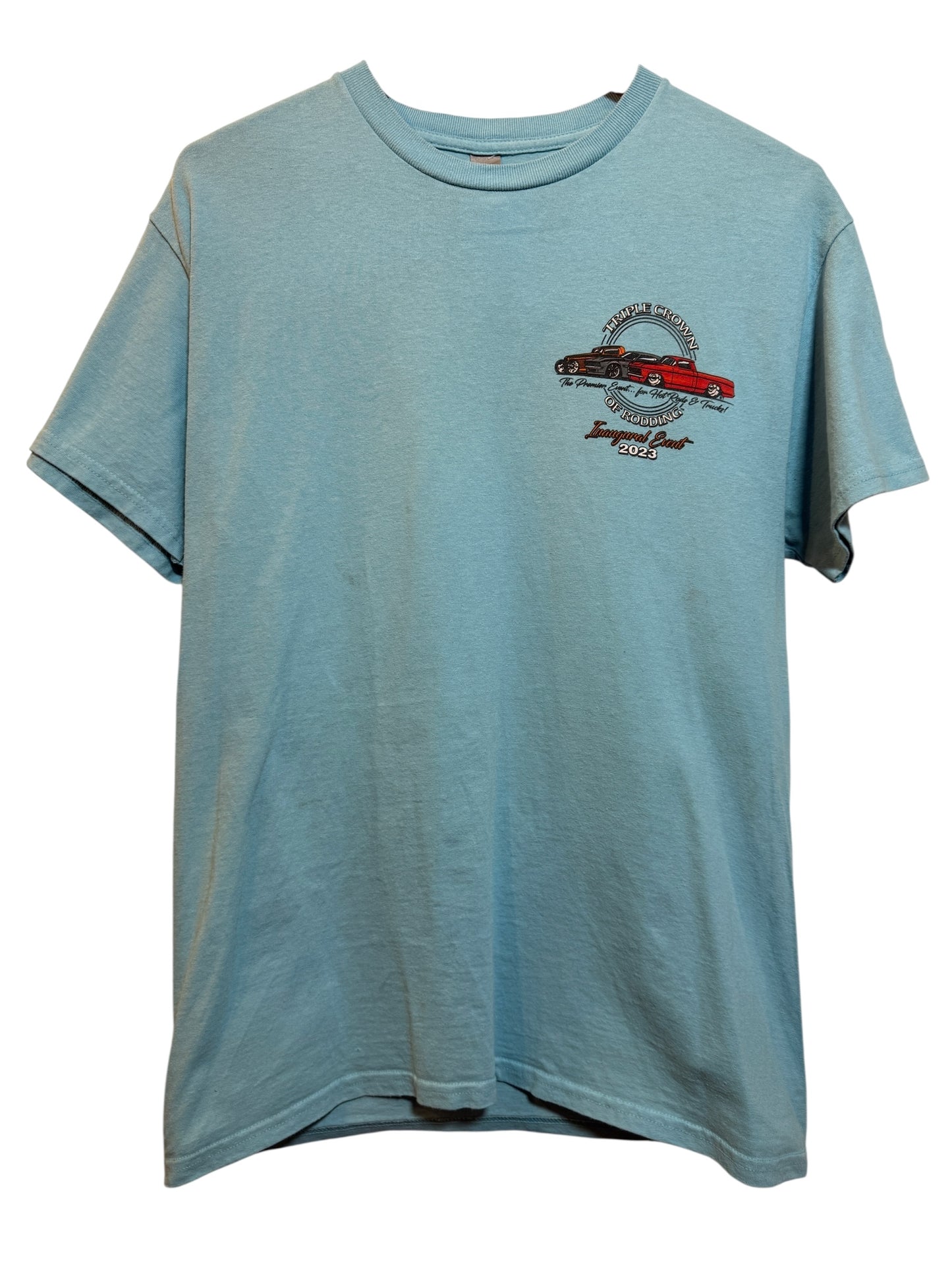 Nashville Superspeedway Mens Blue T Shirt (Size XL)