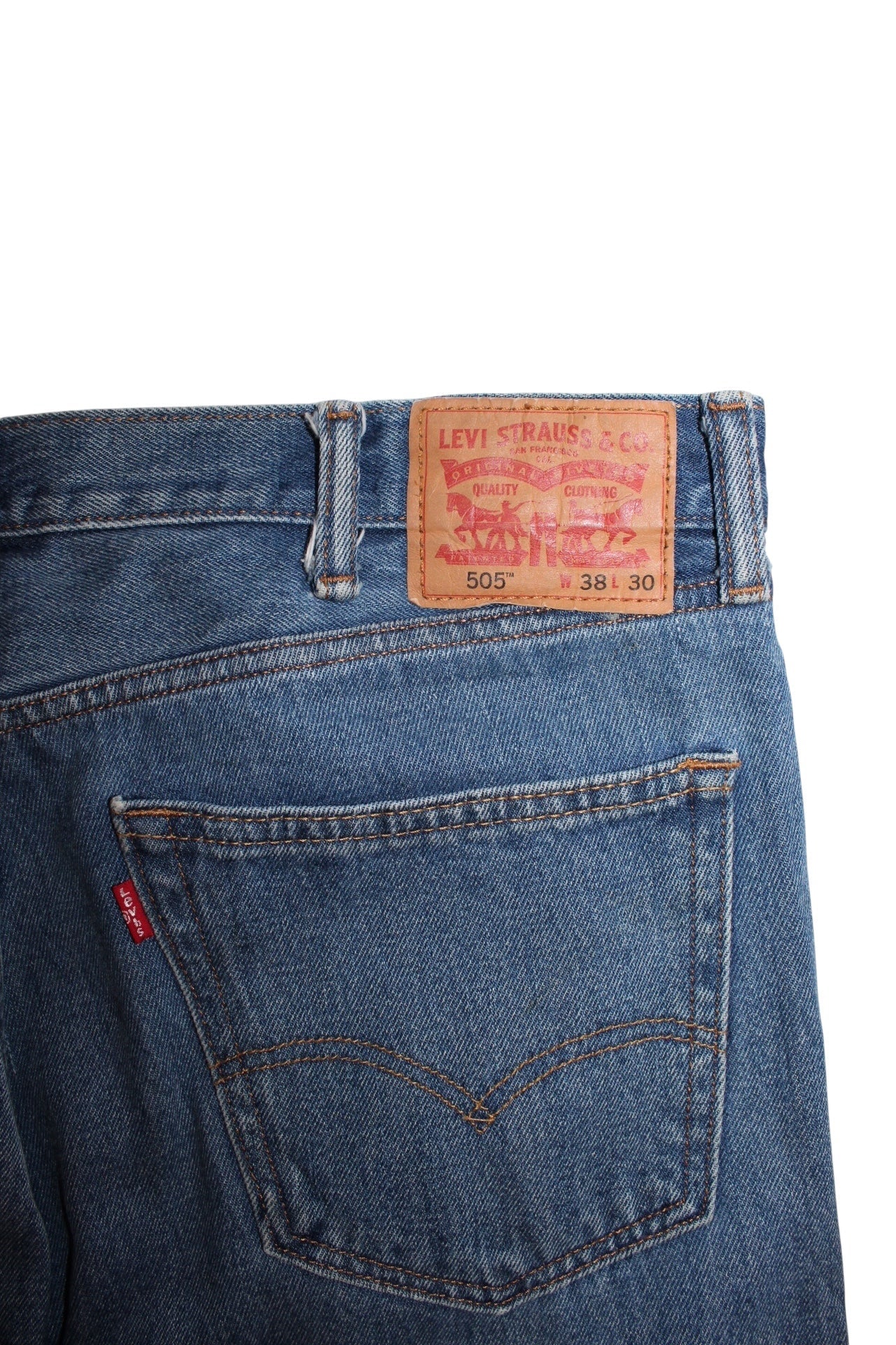 Levi 505 Blue Jeans (42x30)