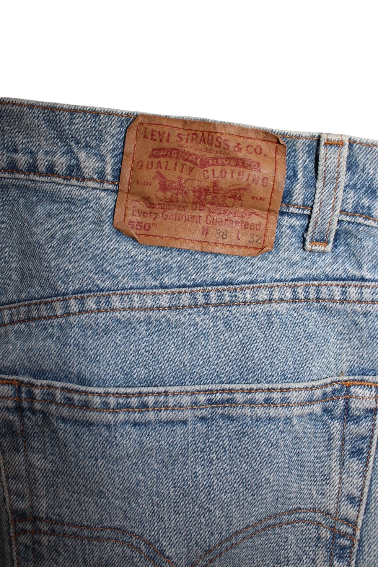 Levi 550 Blue Jeans (40x32)