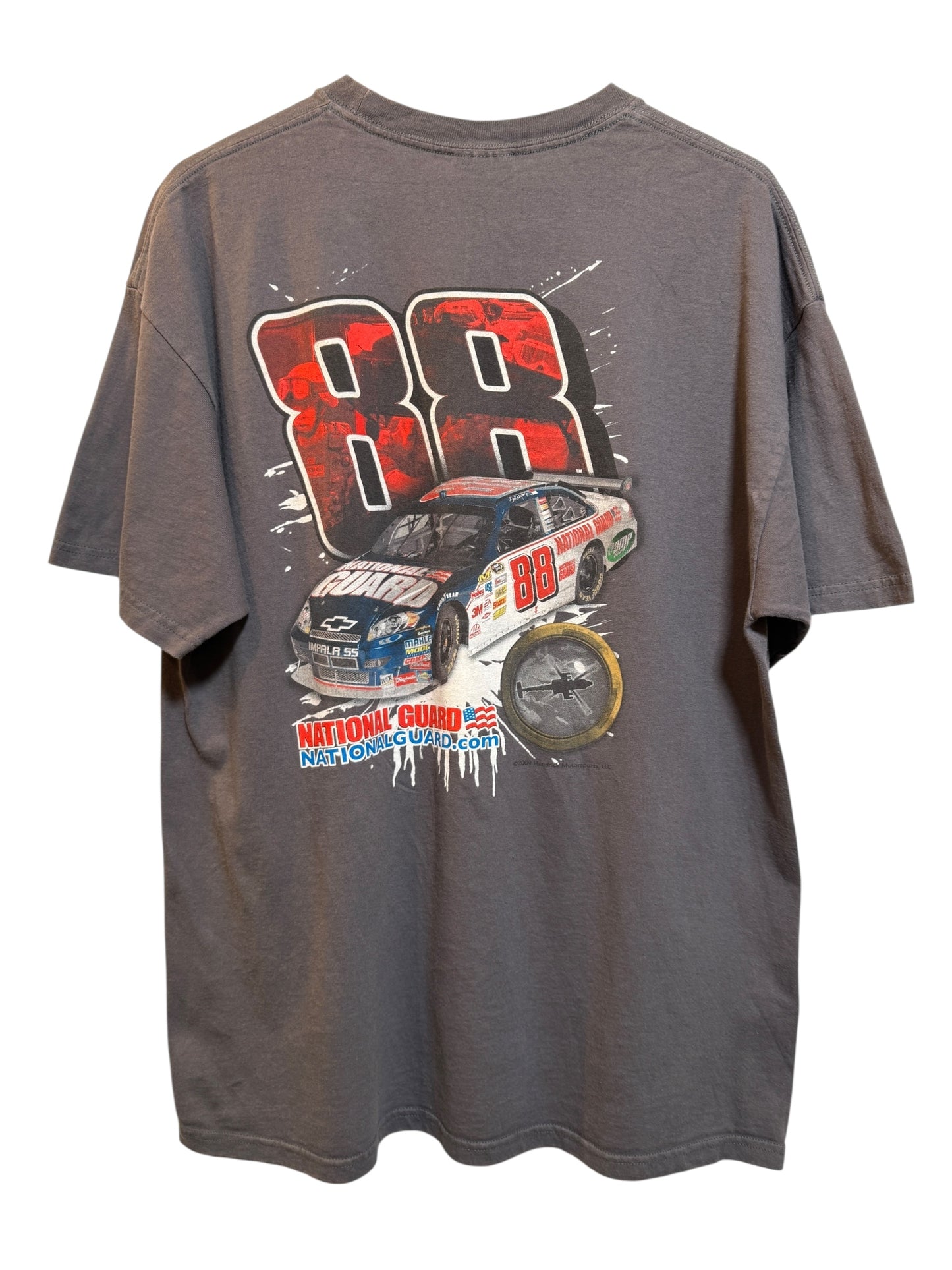 National Guard Mens Grey T Shirt (Size XL)