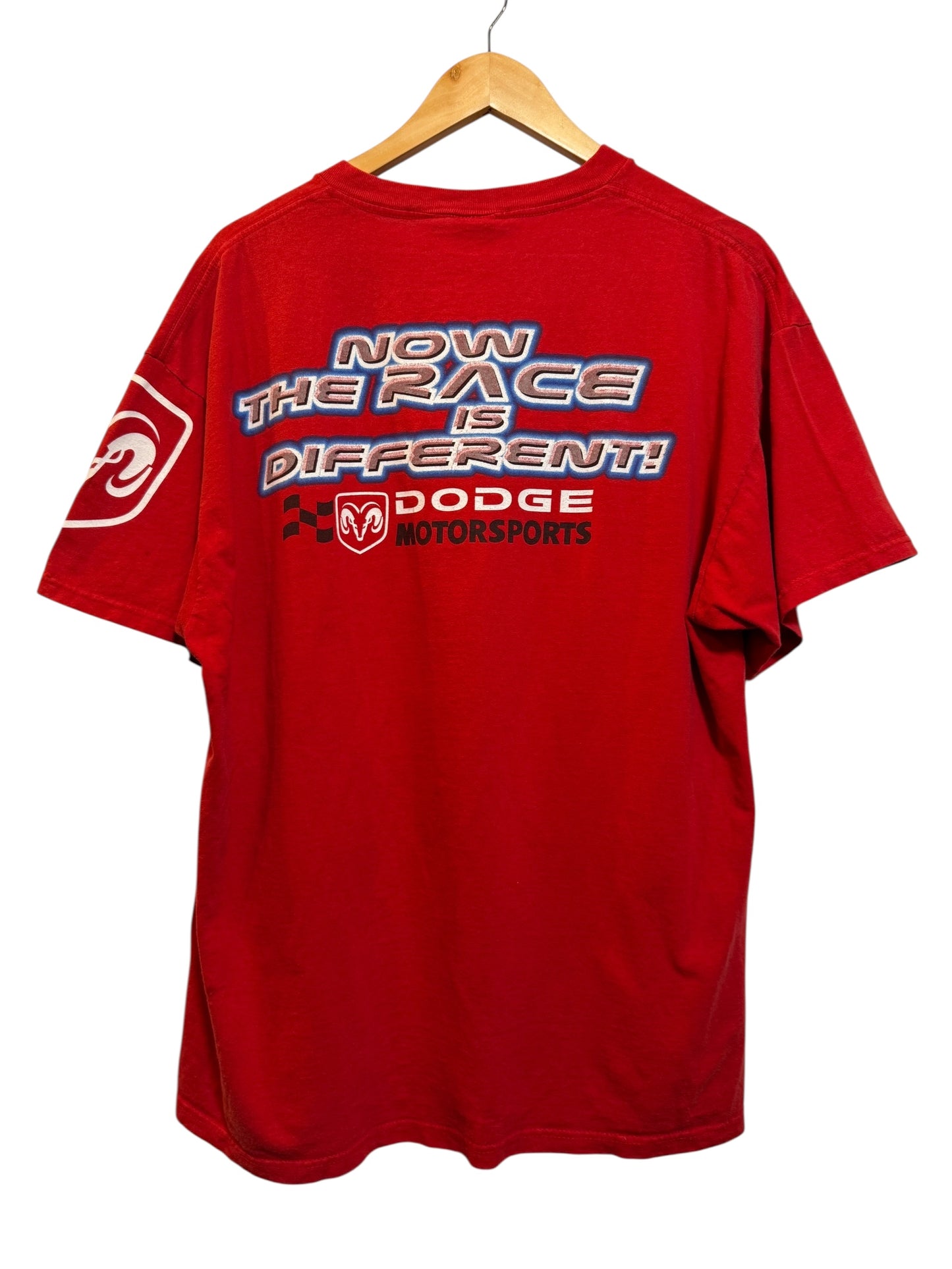 Dodge Motorsports Mens Red T Shirt (Size XL)