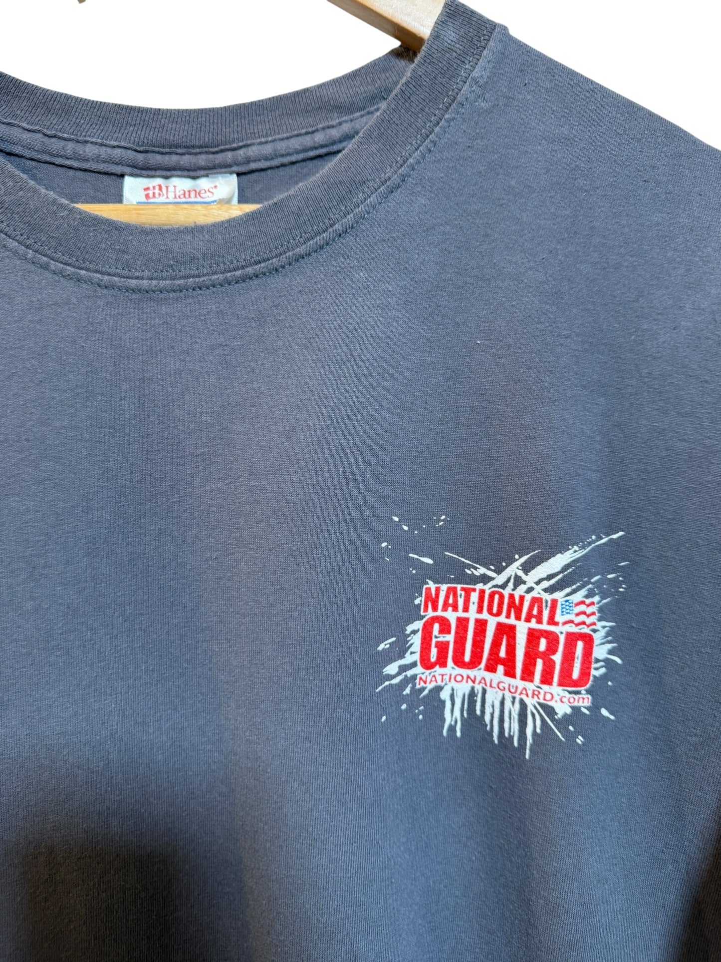 National Guard Mens Grey T Shirt (Size XL)