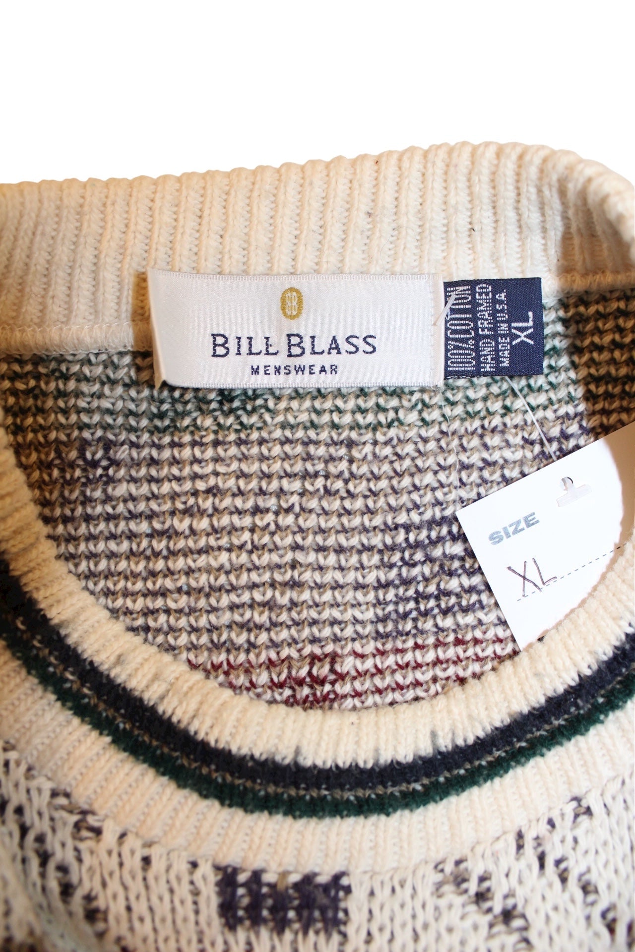 Bill Blass Mens Knitted Sweater (Size XL)