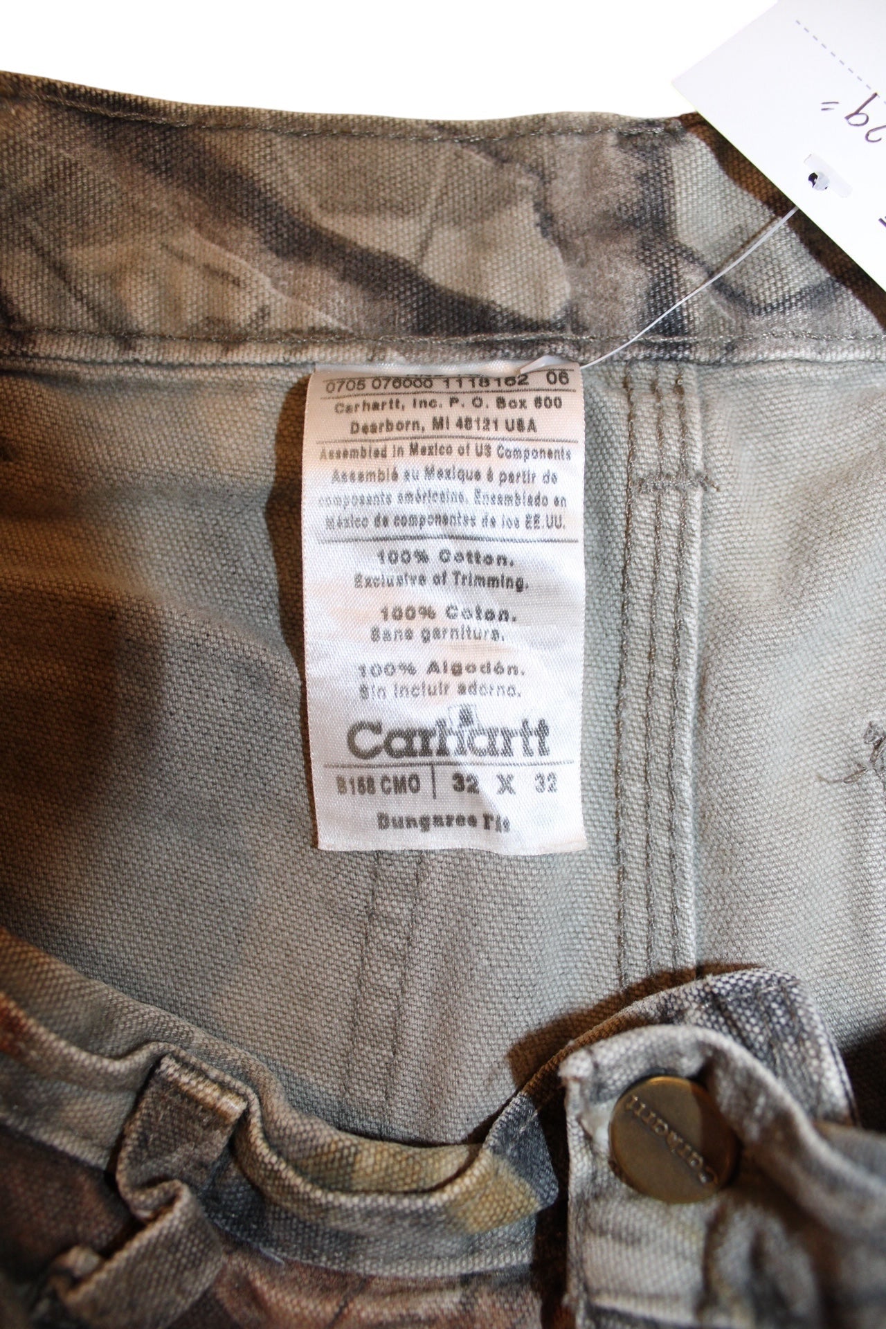 Carhartt Realtree Camo Single Knee Jeans (32x29)