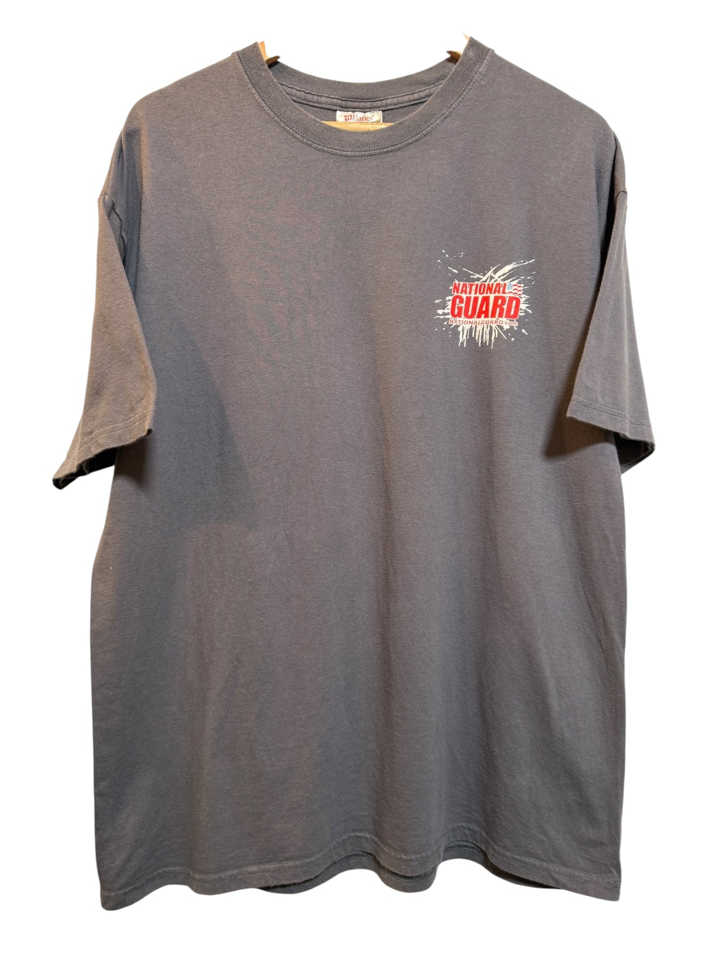 National Guard Mens Grey T Shirt (Size XL)