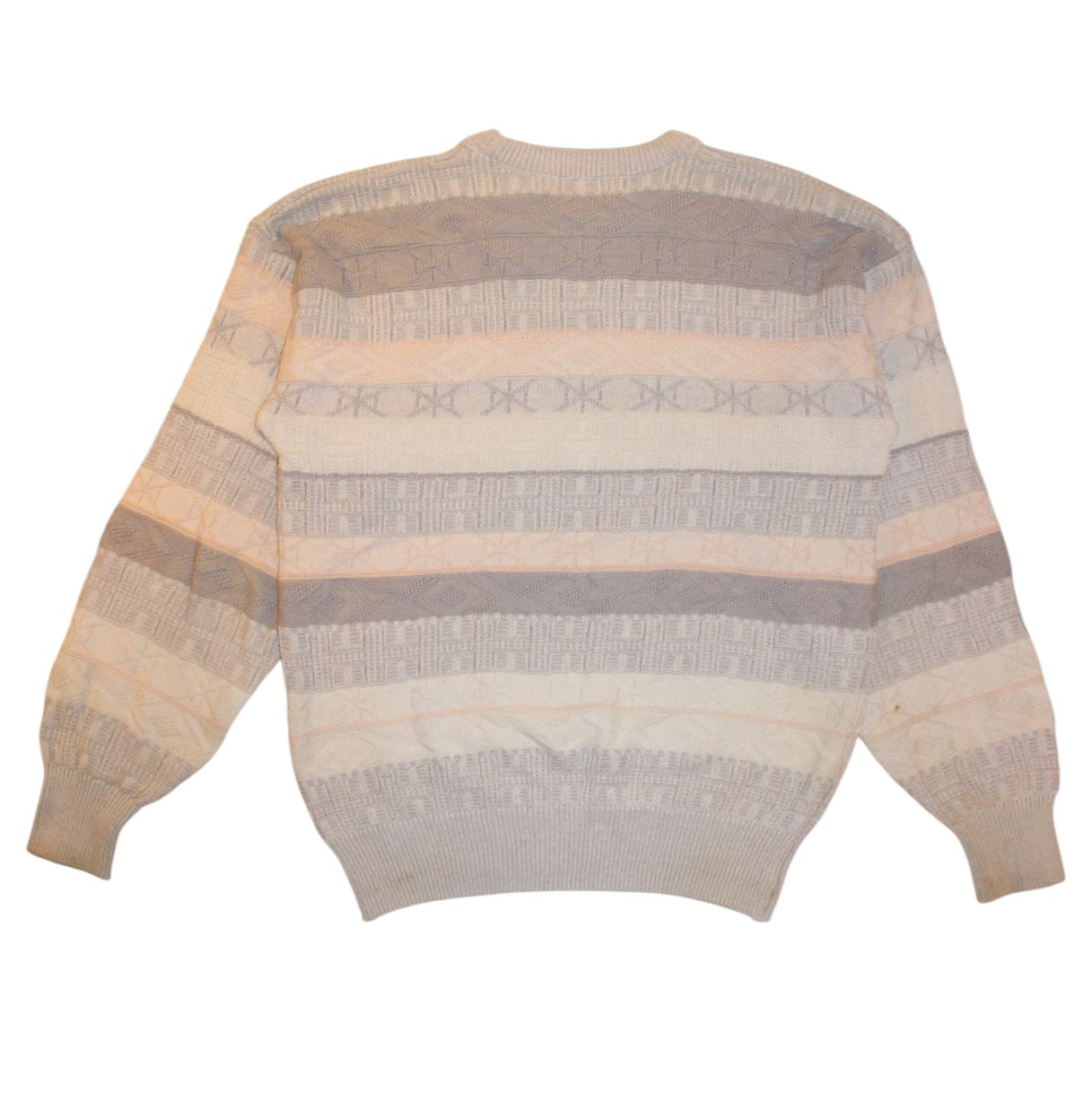 Towncraft Mens Cream Knitted Sweater (Size M)