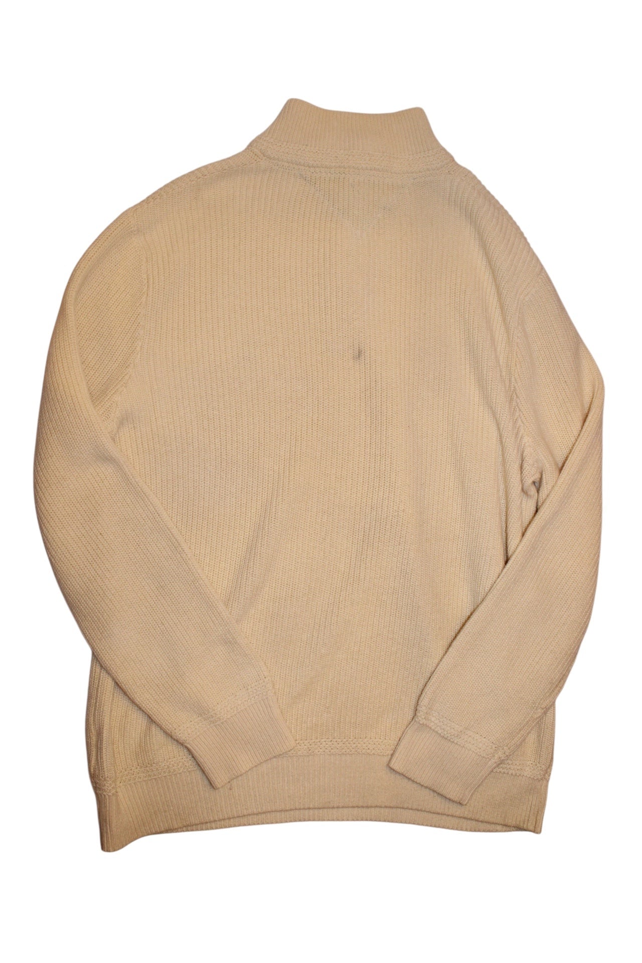 Tommy Hilfiger Mens Cream Knitted Sweater (Size XL)