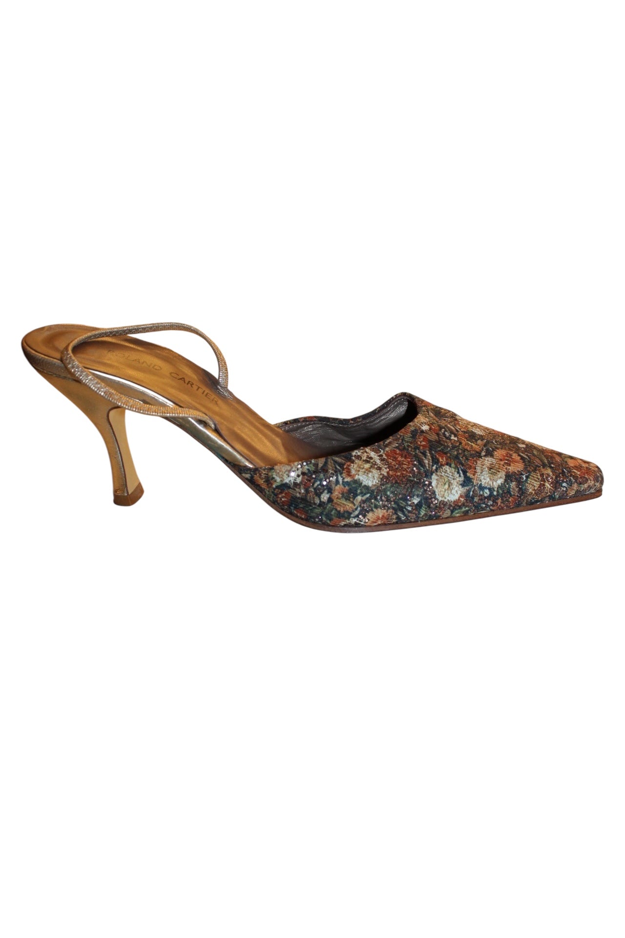 Roland Cartier Floral Heels (Size 6)