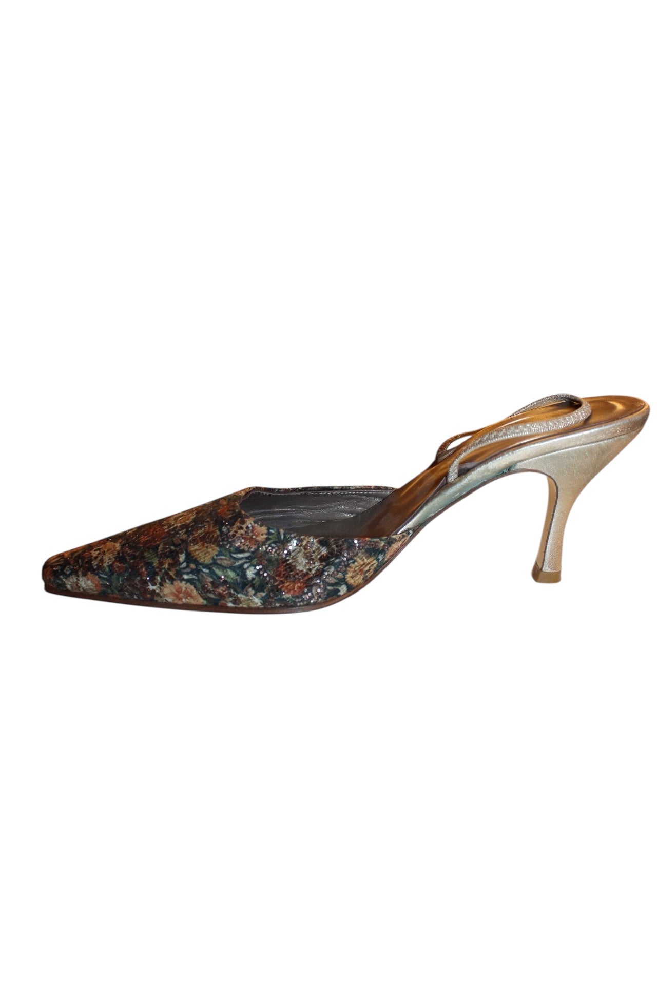 Roland Cartier Floral Heels (Size 6)