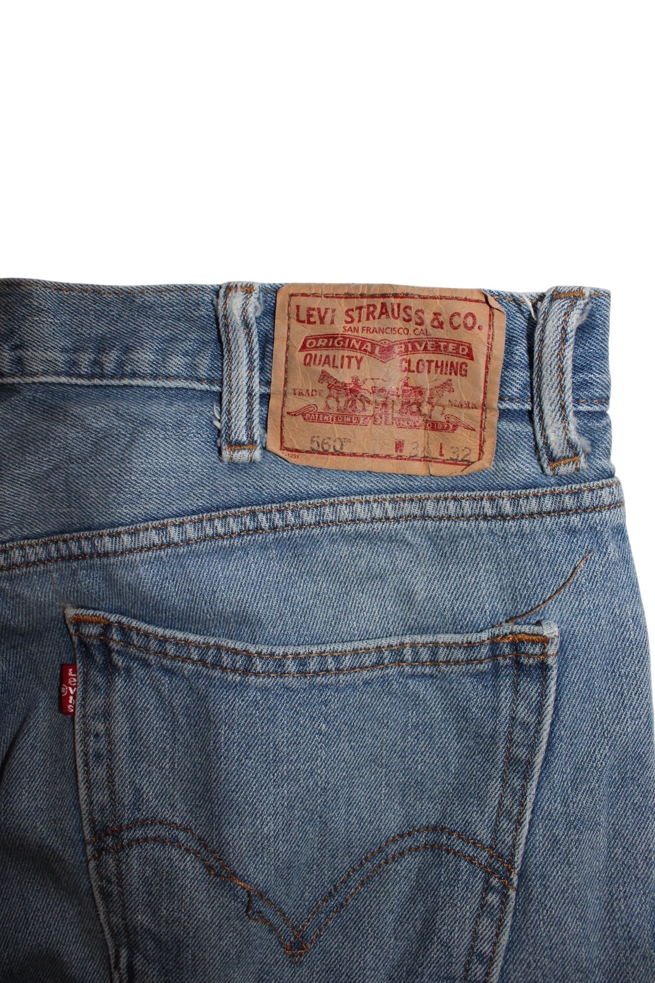 Levi 560 Blue Jeans (40x32)