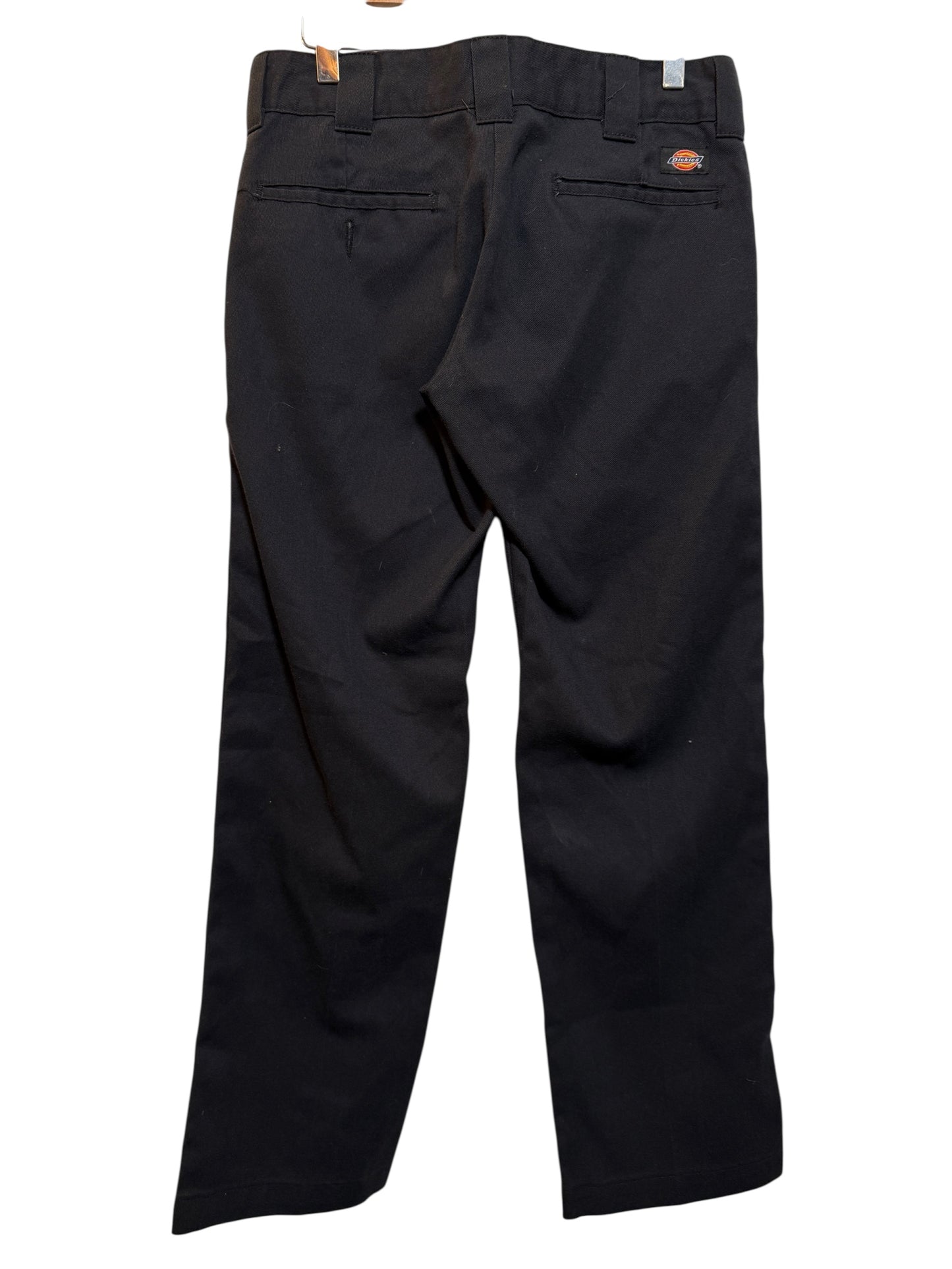 Dickies Slim Fit Mens Black Trousers (29x30)
