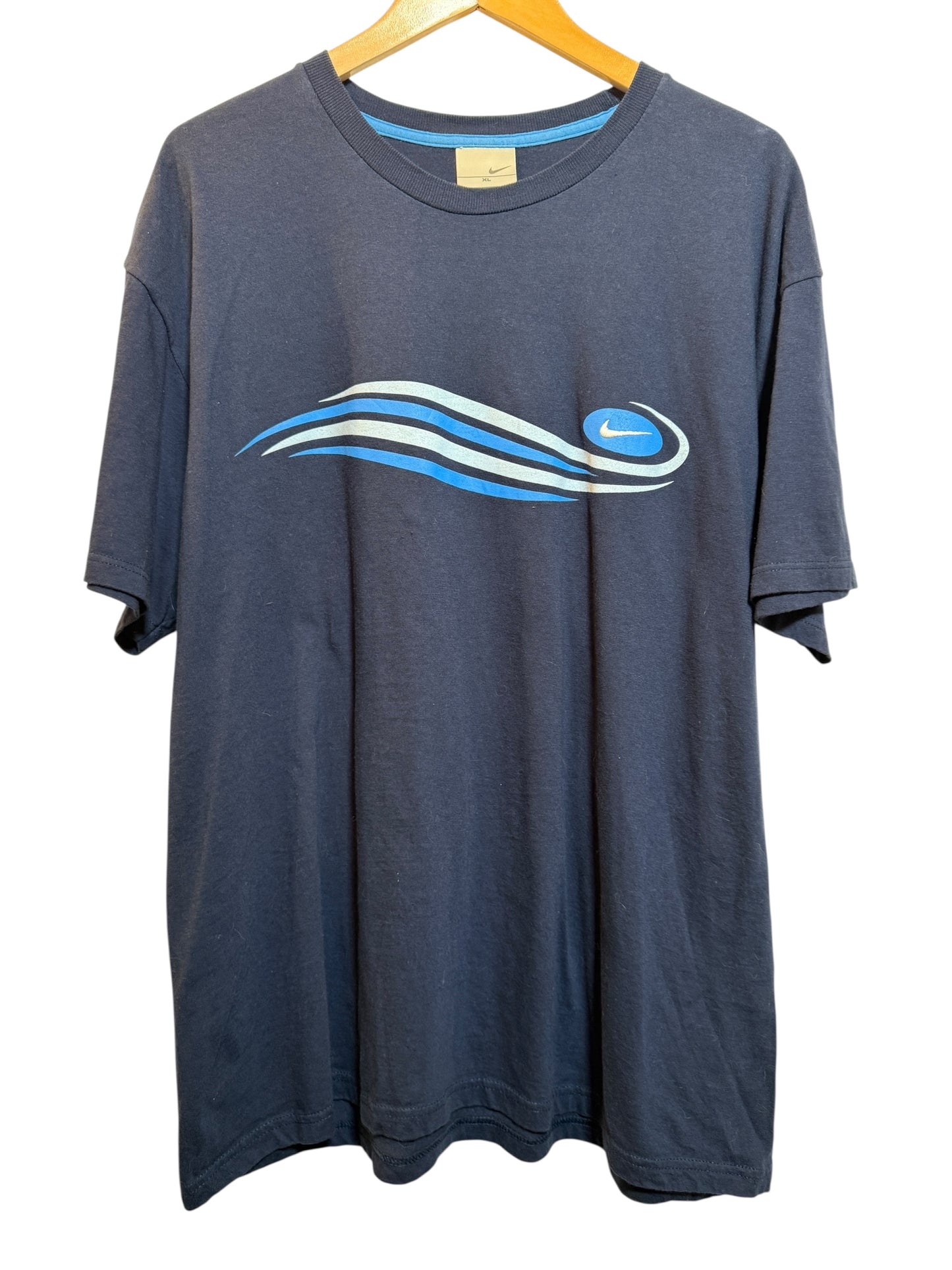 Nike Navy Mens T Shirt (Size XL)