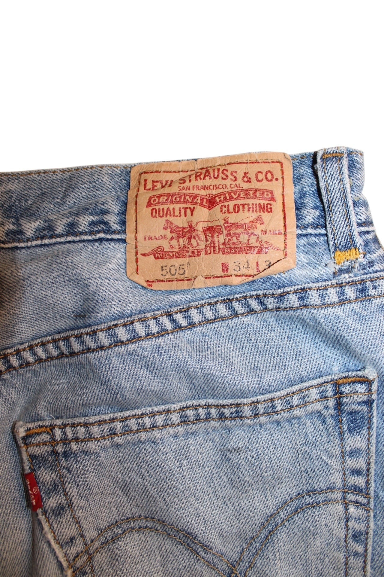 Levi 505 Jeans (35x34)
