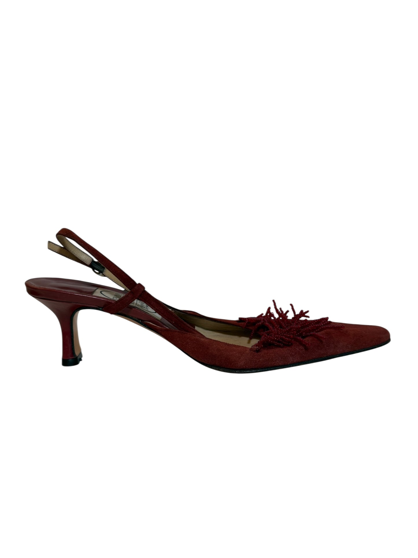 Emma Hope's Slingback Kitten Heels (Size 4.5)