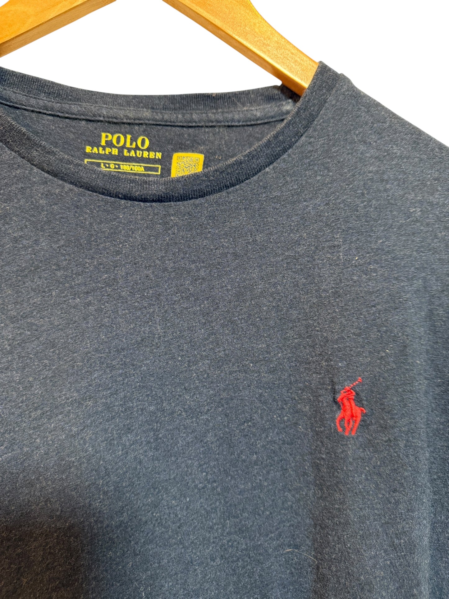 Polo Ralph Lauren Mens Navy Longsleeve Top (Size L)